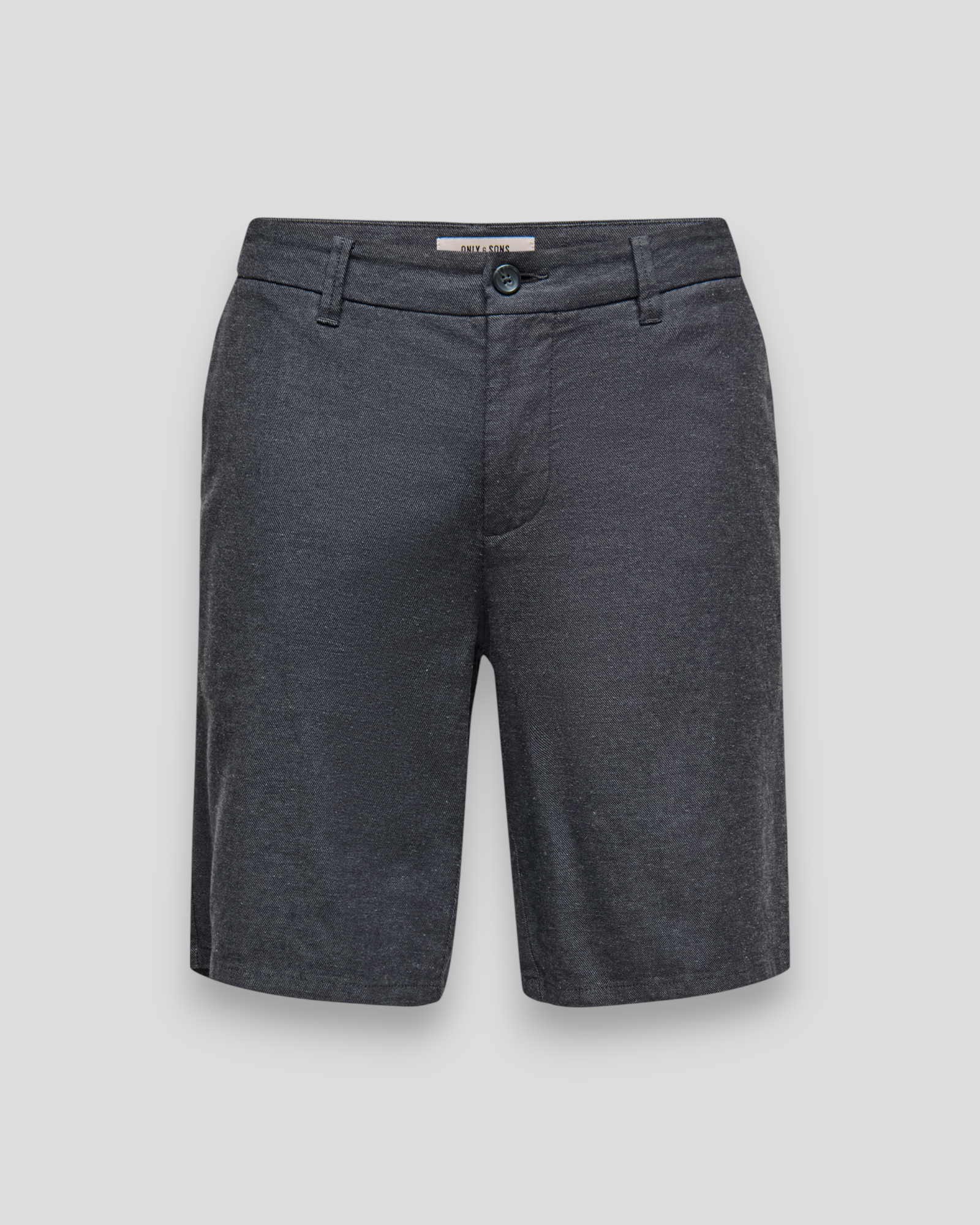Mark 0011 Cotton Linen Shorts - Black