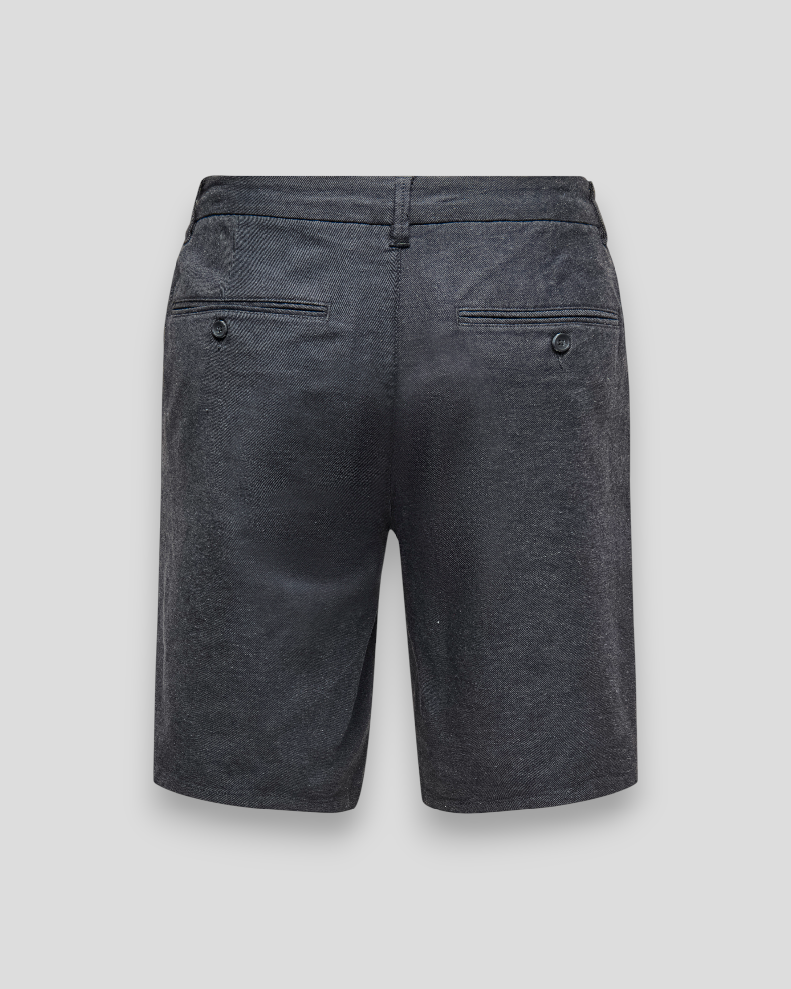 Mark 0011 Cotton Linen Shorts - Black
