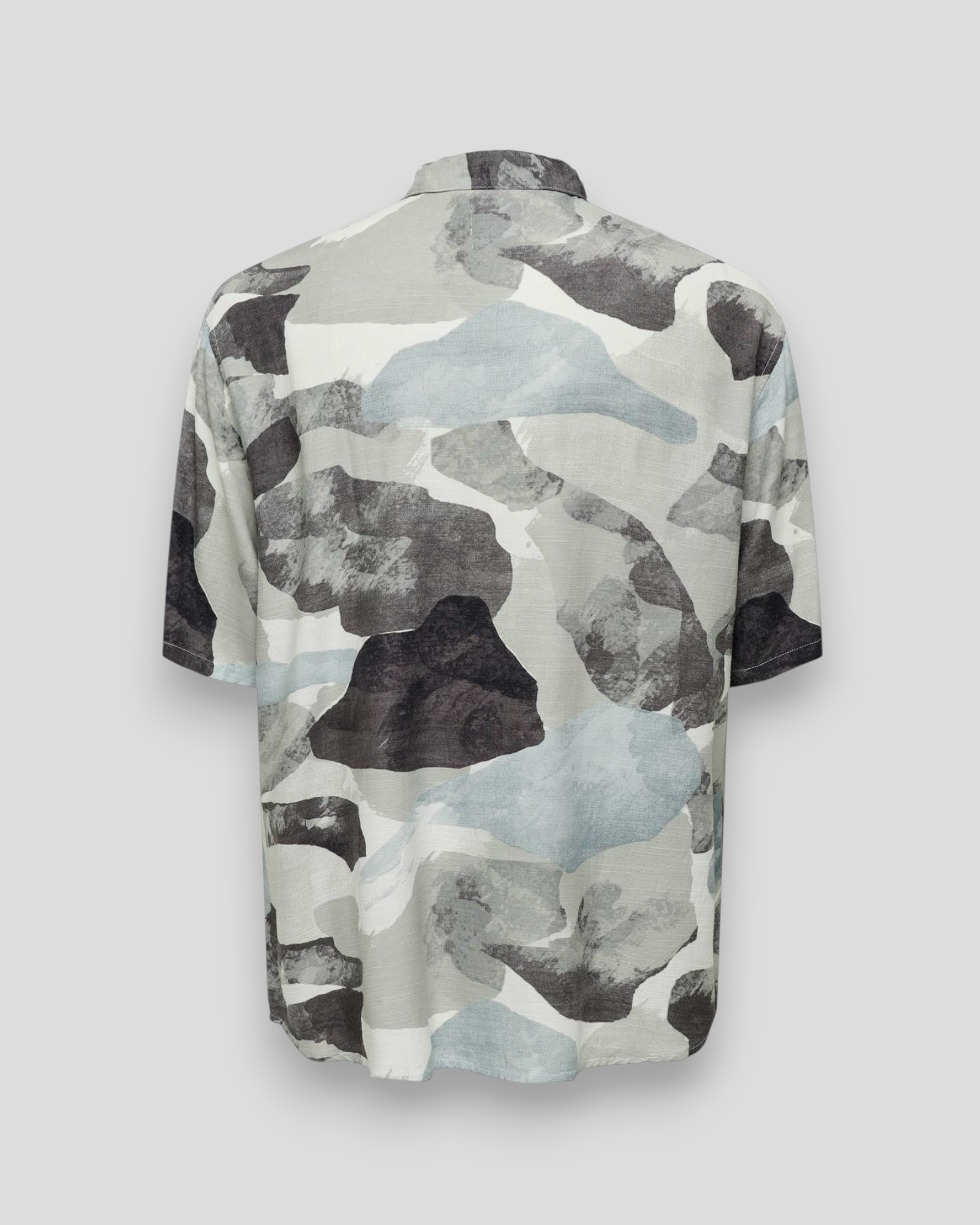 Bud Life SS Relax AOP Linen Shirt - Surf Spray