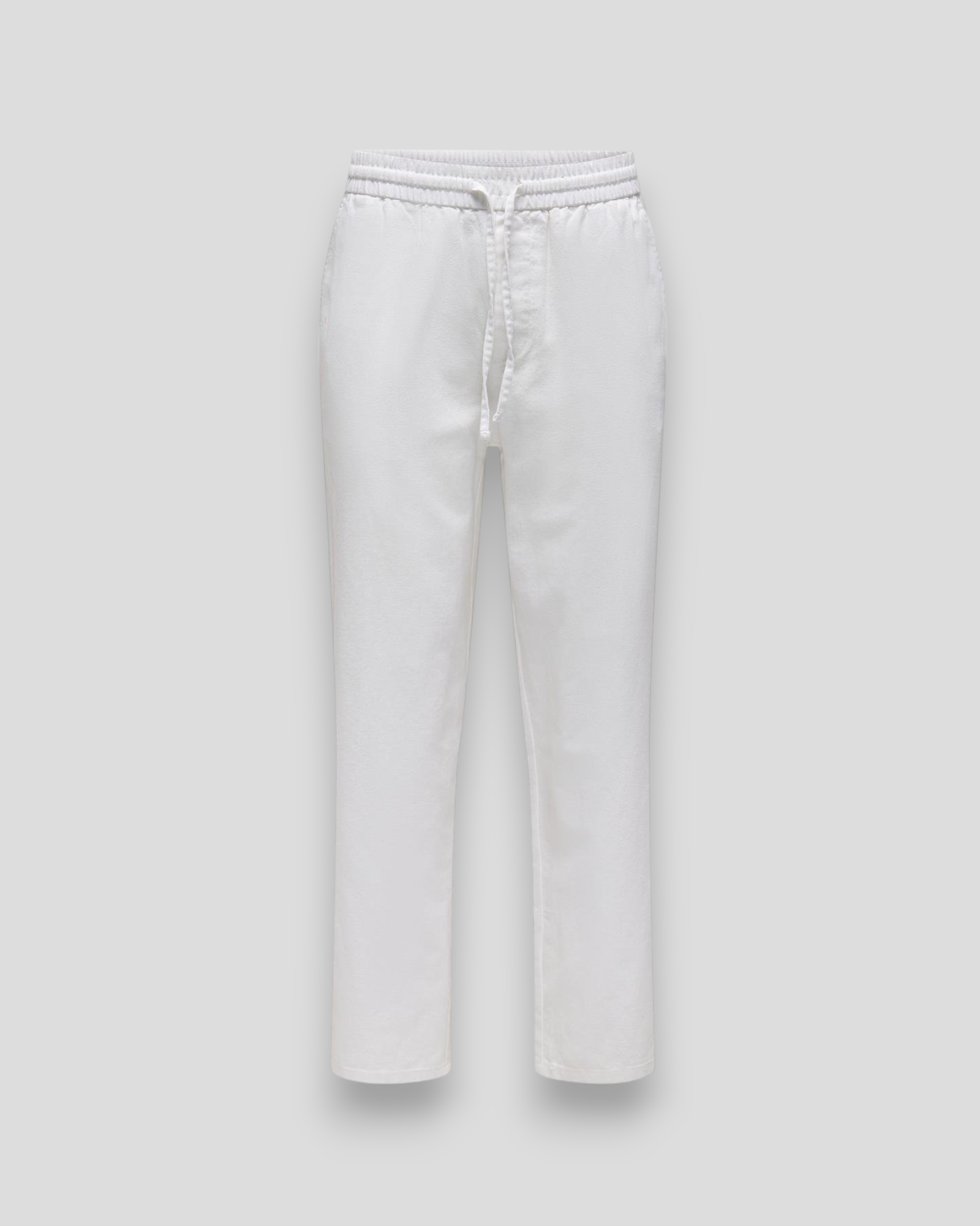 Sinus Loose Linen Pant - Bright White