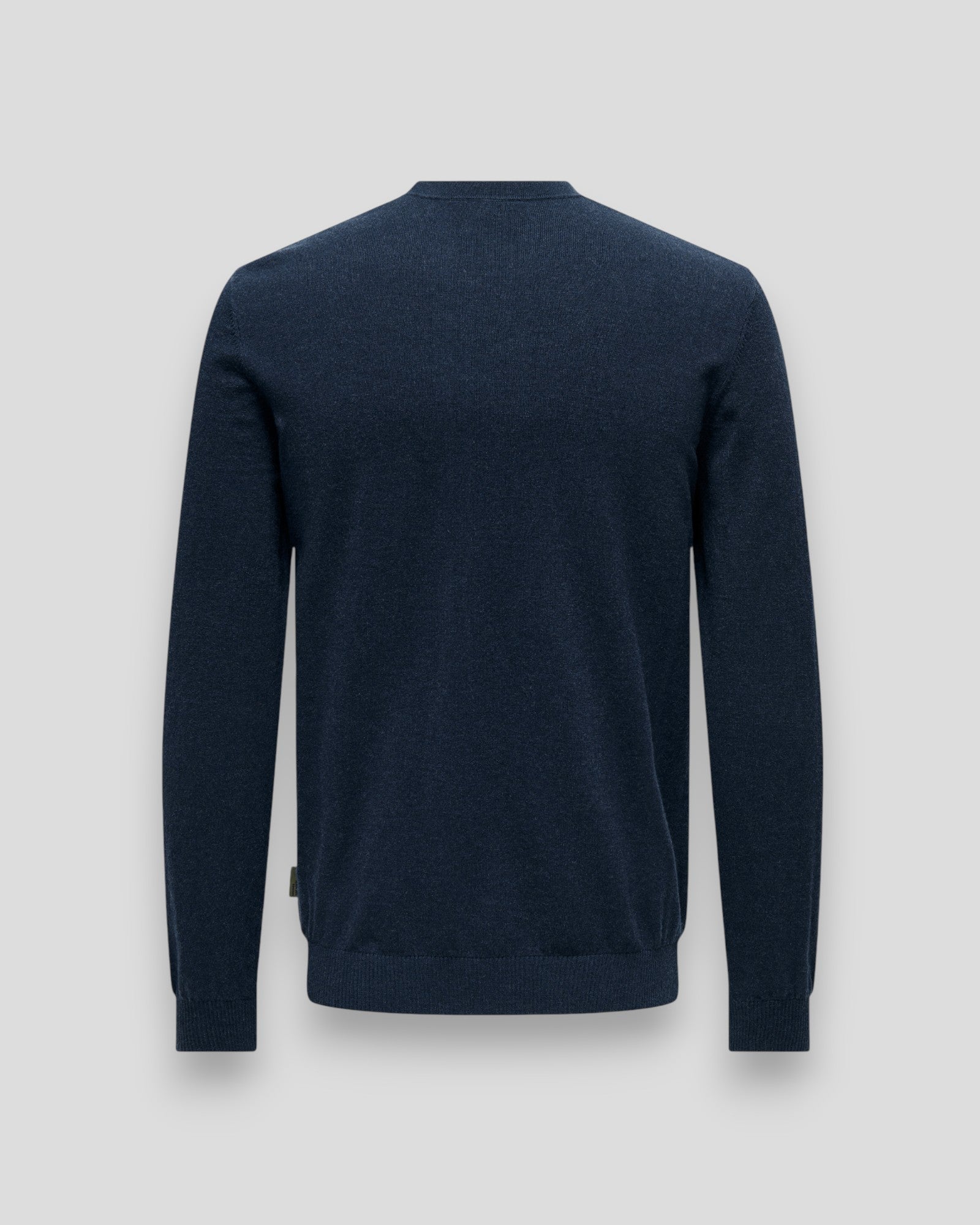 Loui Regular 12 Crew Knit - Dress Blues
