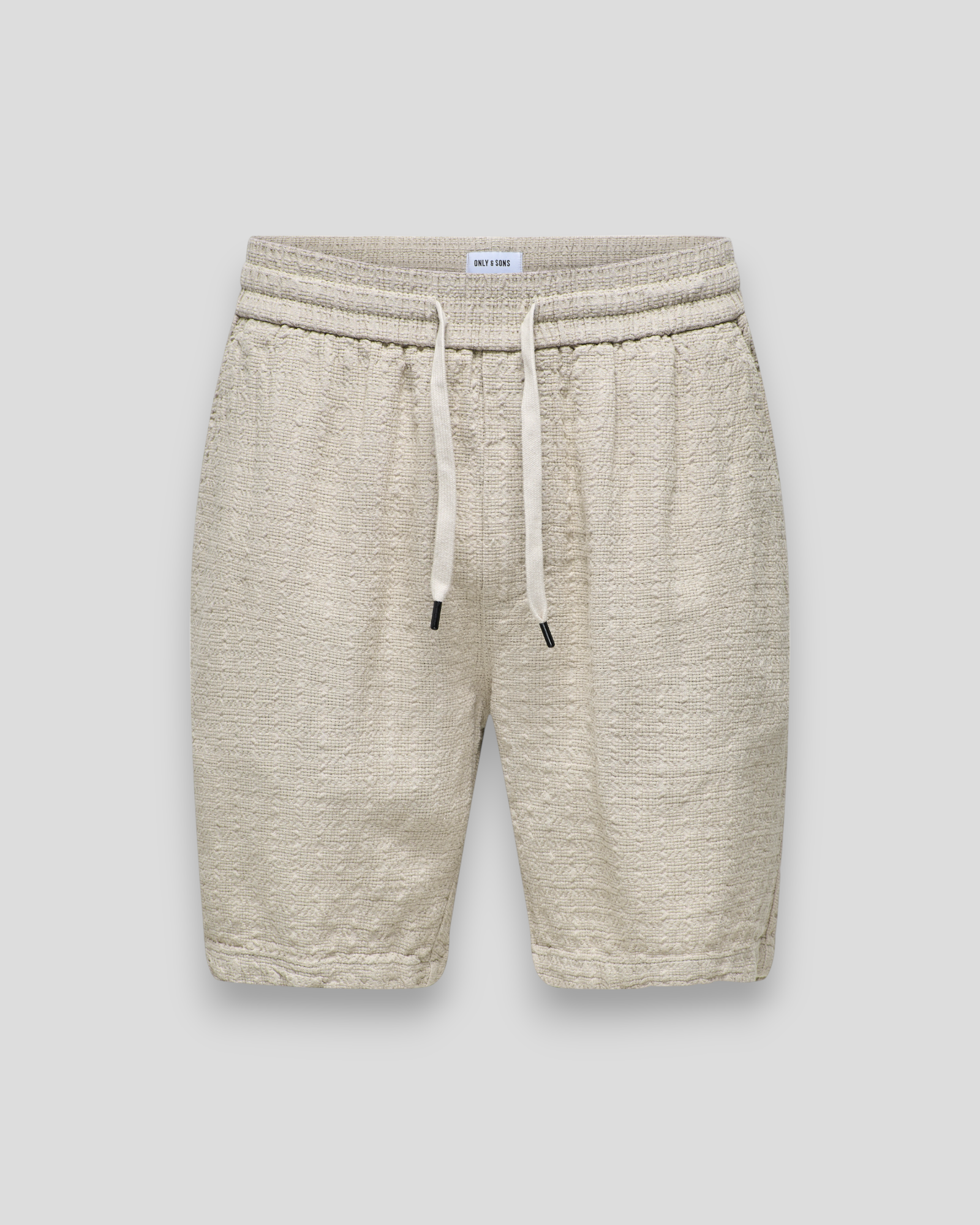 Latham Linen Shorts 0257 - Silver Lining