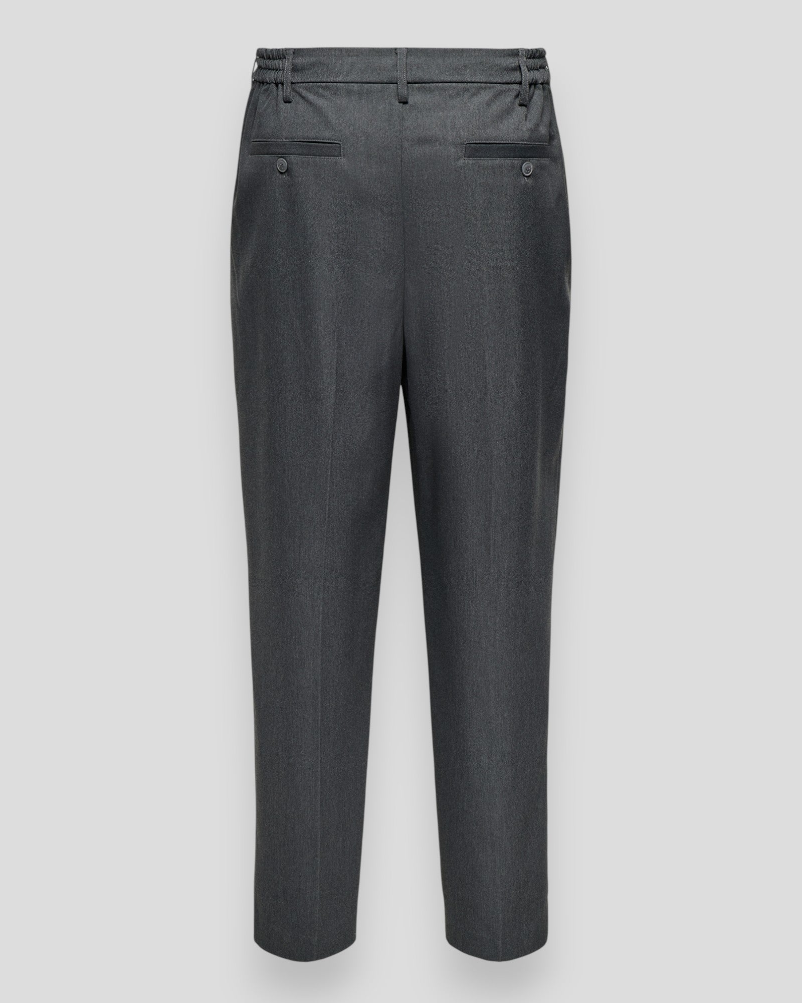 Miro Tailor Loose 0346 Pant - Dark Grey Melange
