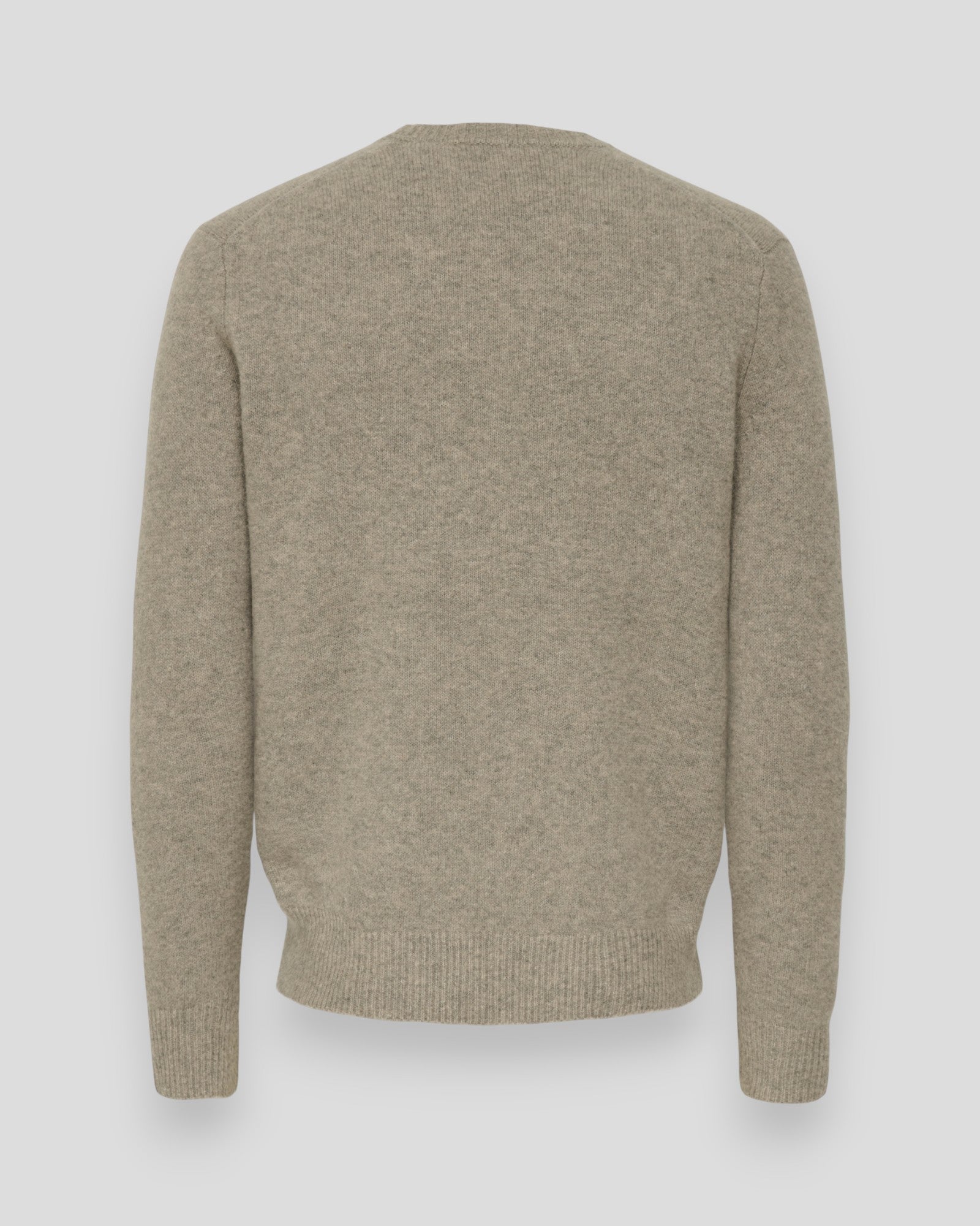 Ray Regular LS Crew Knit - Walnut