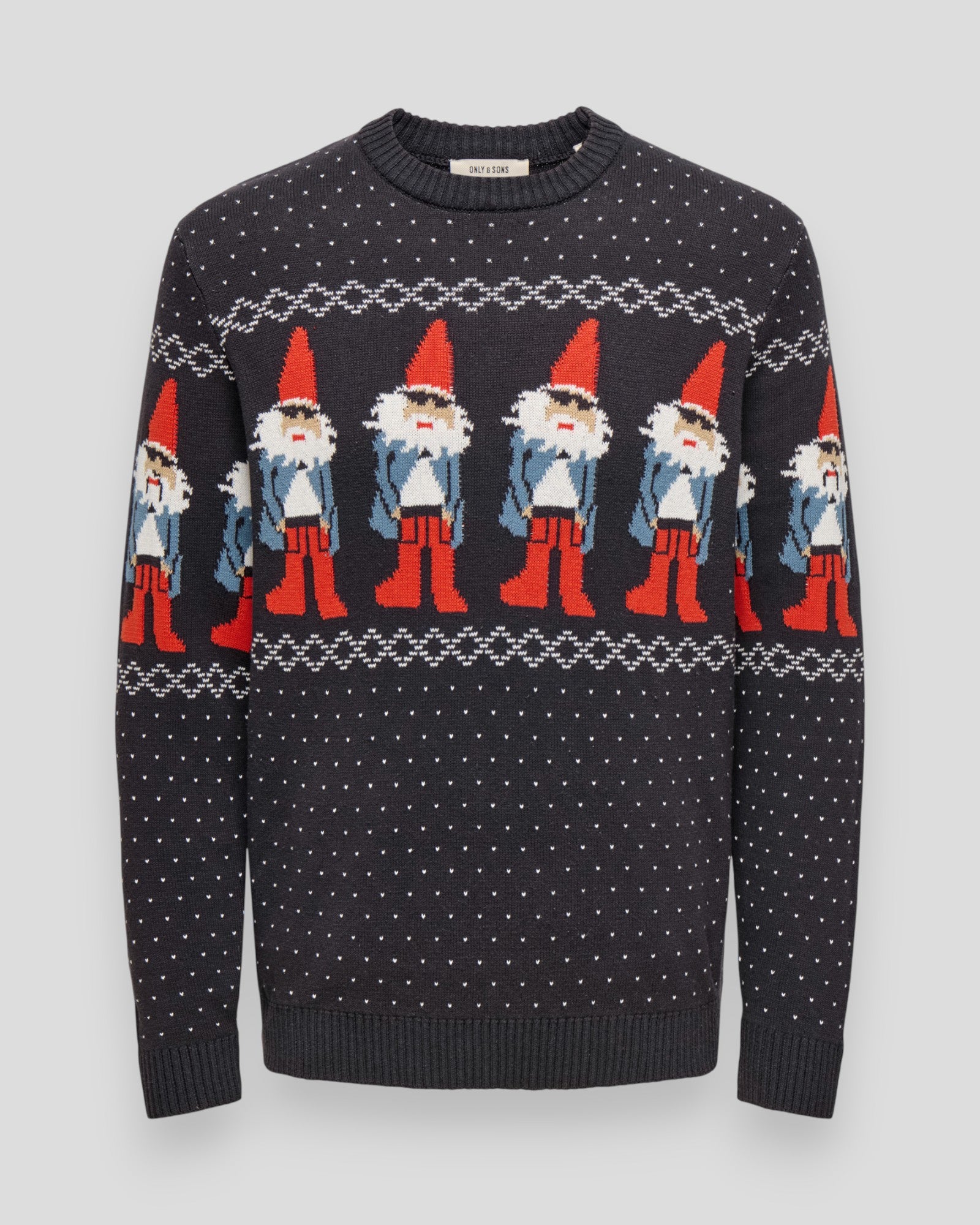 Xmax Regular Crew Knit - Dark Navy