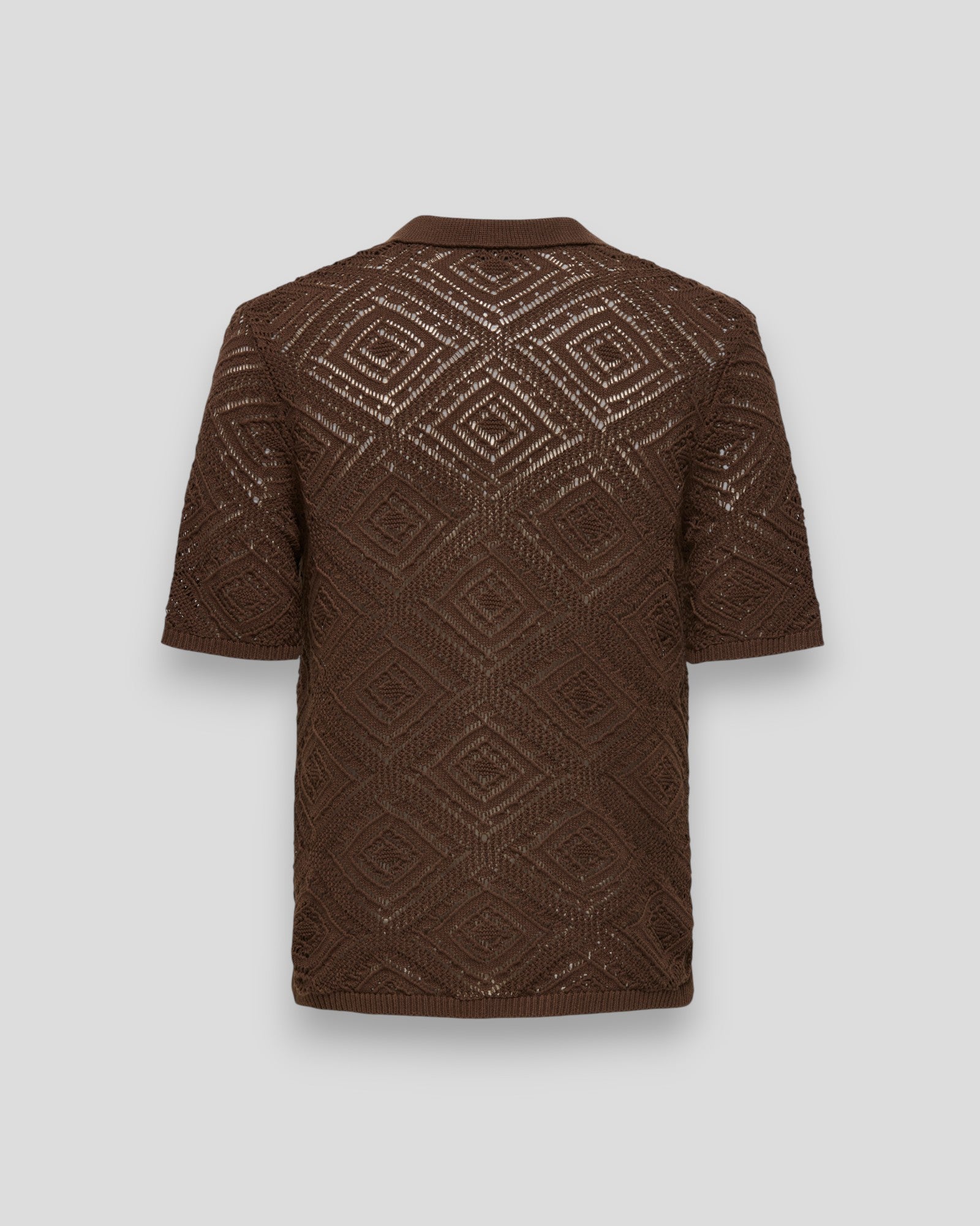 Kolmar Life Regular 5 SS Knit Shirt - Demitasse