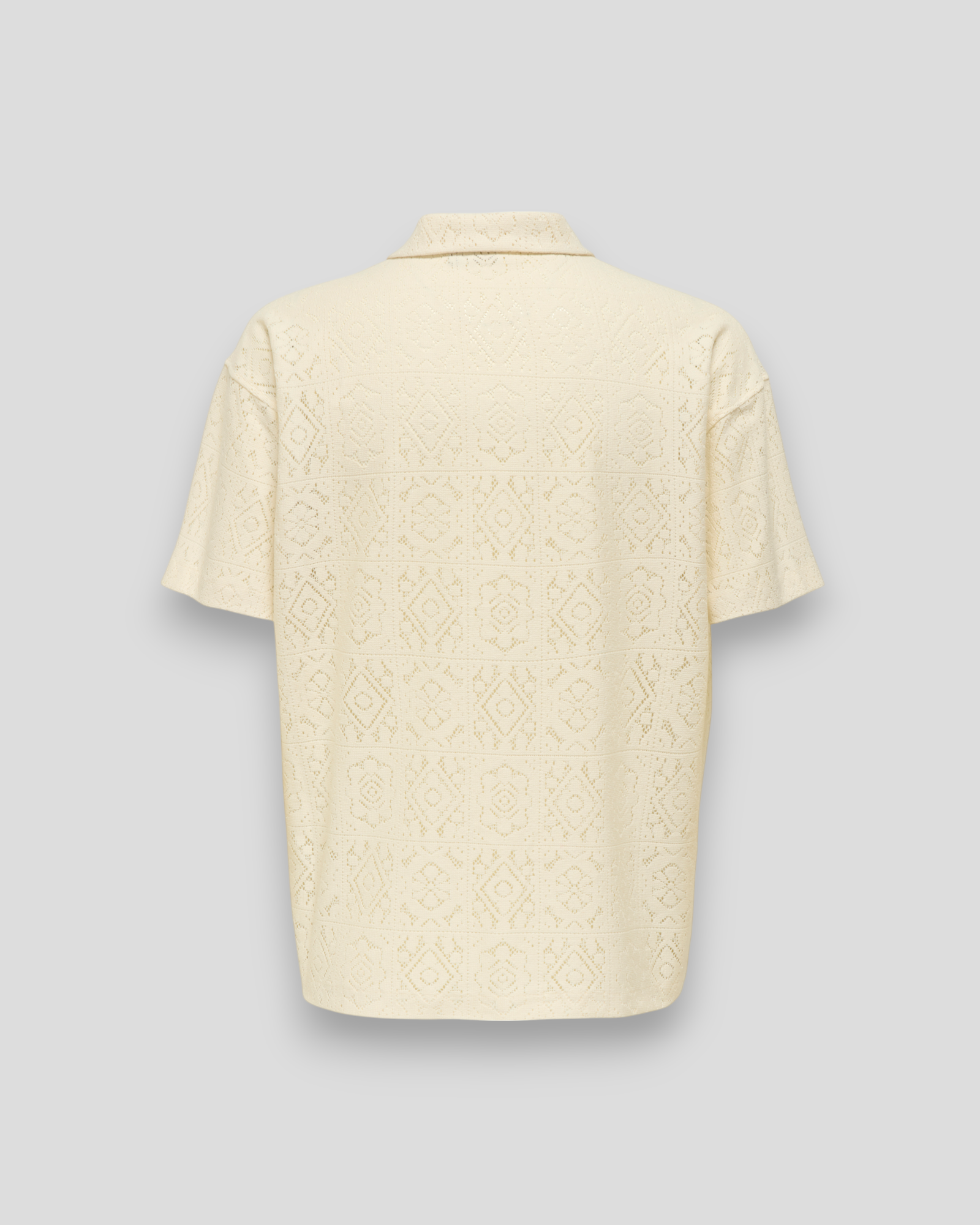 Dallin Loose SS Resort Shirt - Bright White