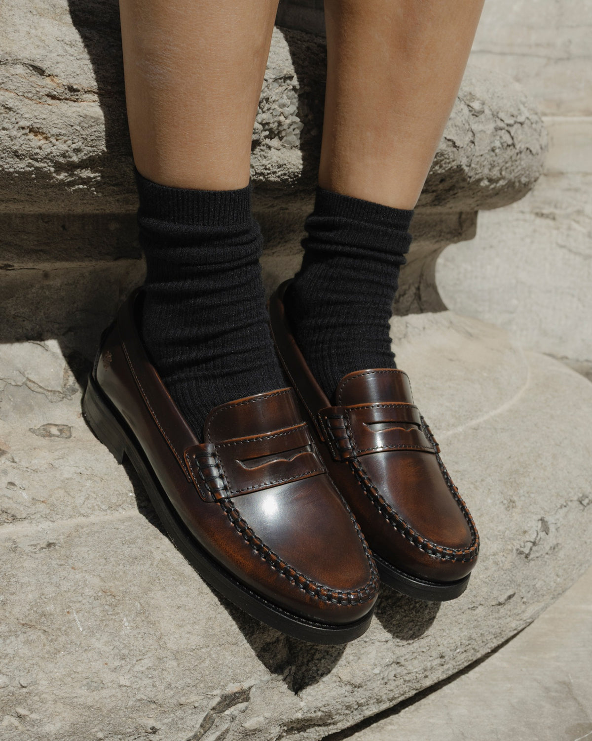 Norah - DK. Brown Polido