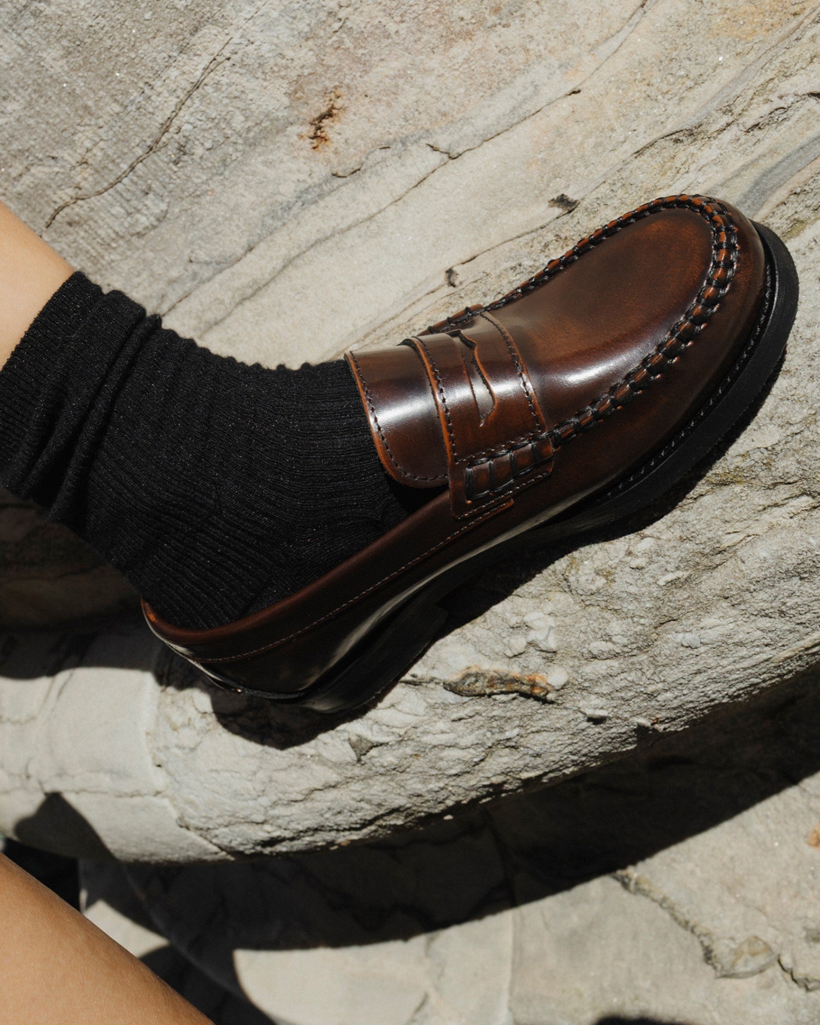 Norah - DK. Brown Polido