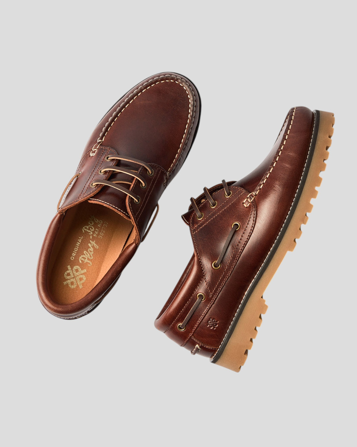Claude - DK. Brown Leather/Brown