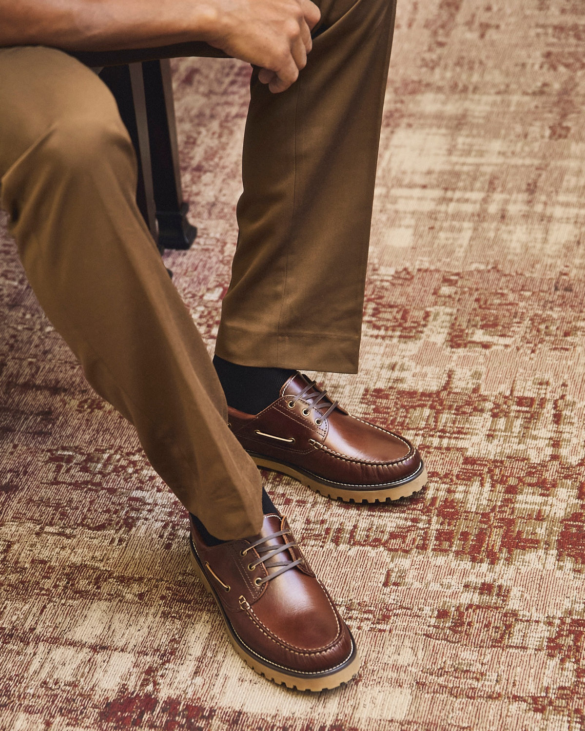 Claude - DK. Brown Leather/Brown