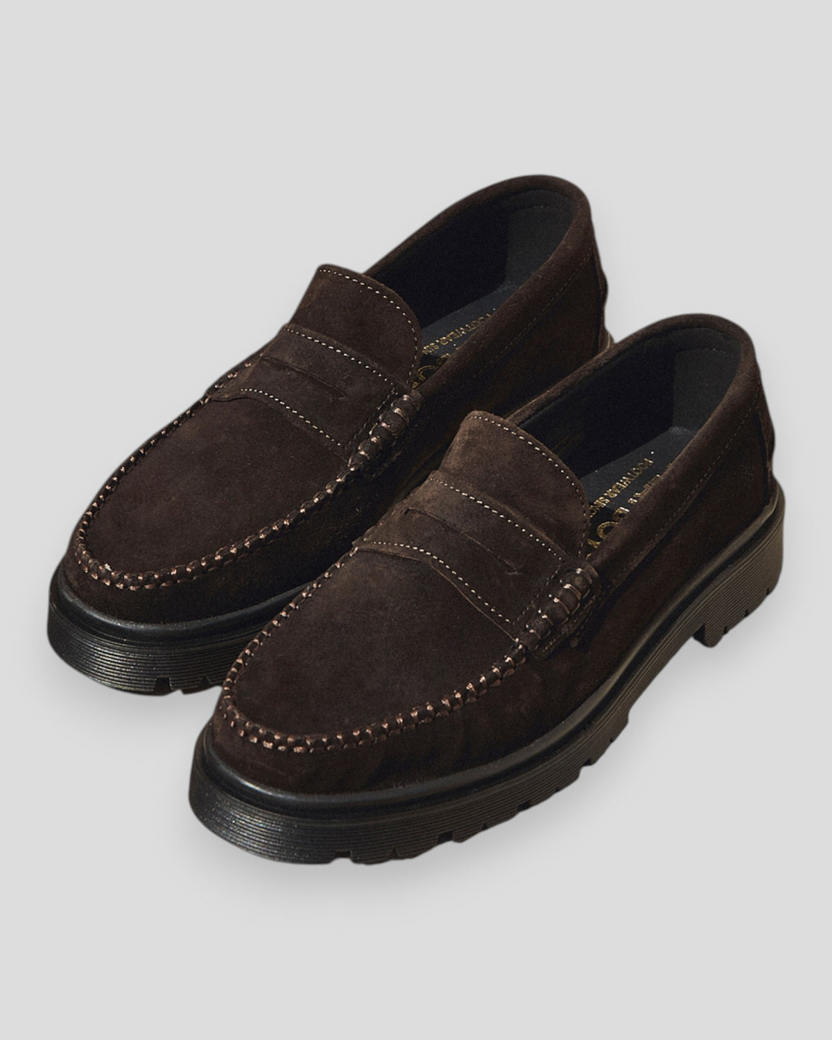 Austin Loafers - Brown Suede