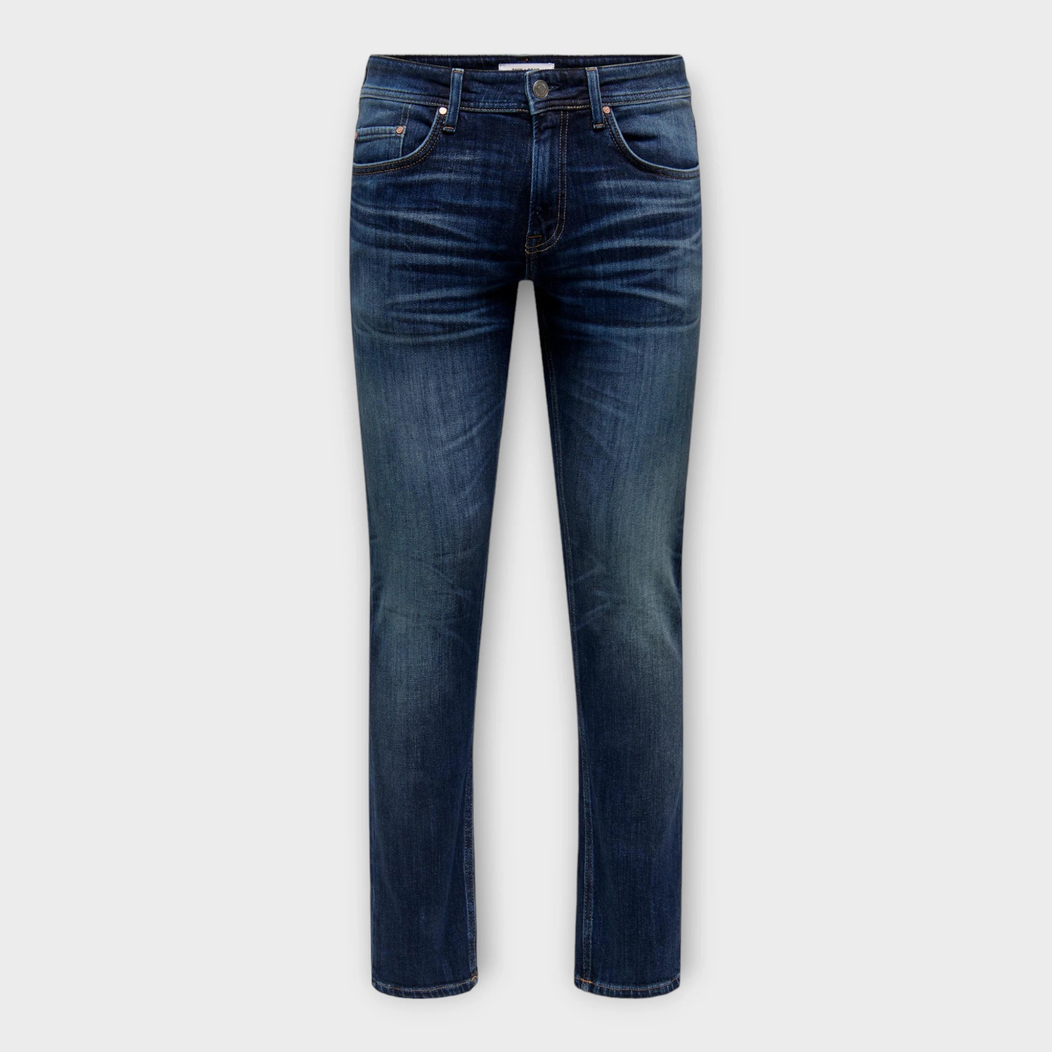Weft Reg Blue 3251 Jeans - Blue Denim