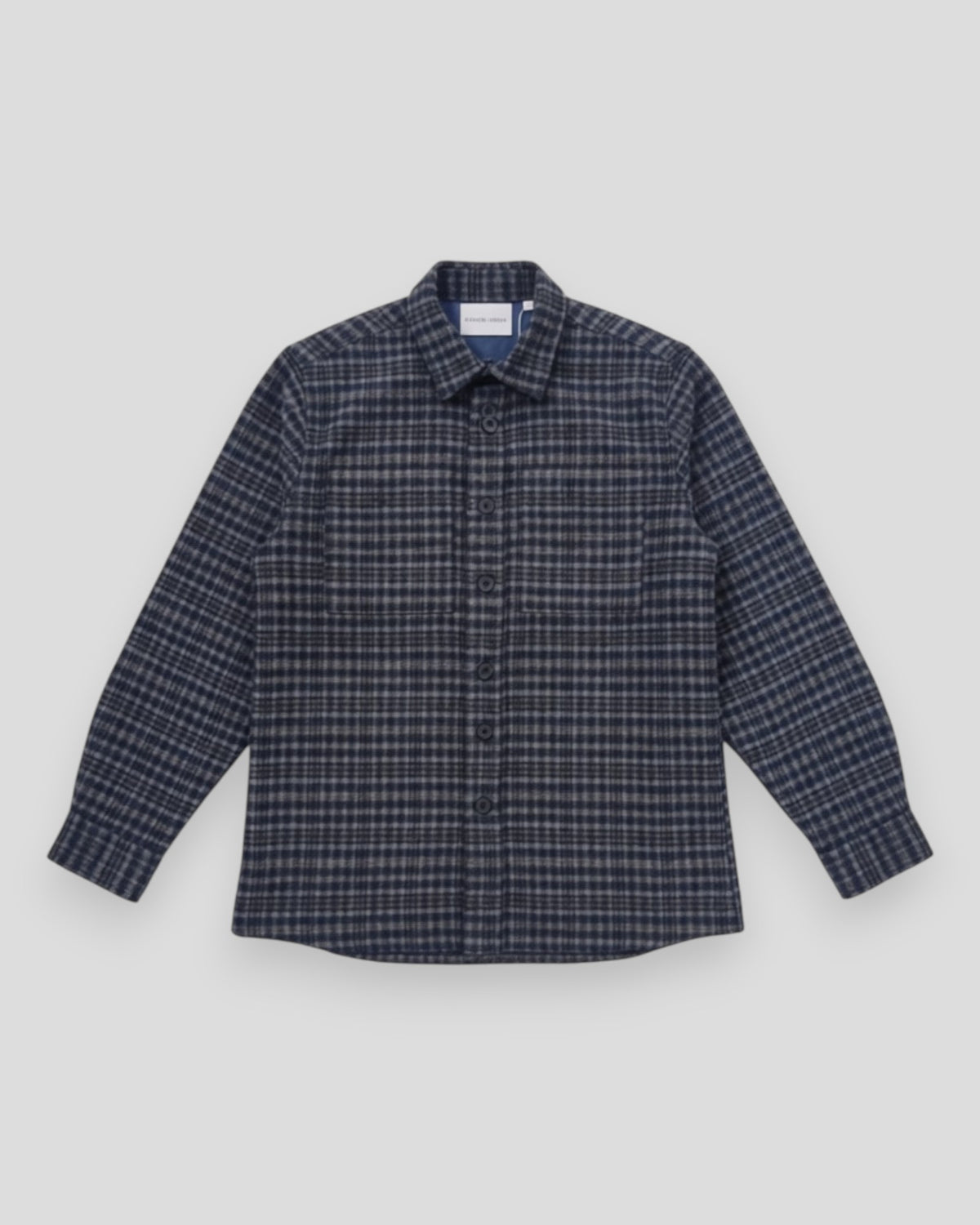 Latix New Checked - Navy
