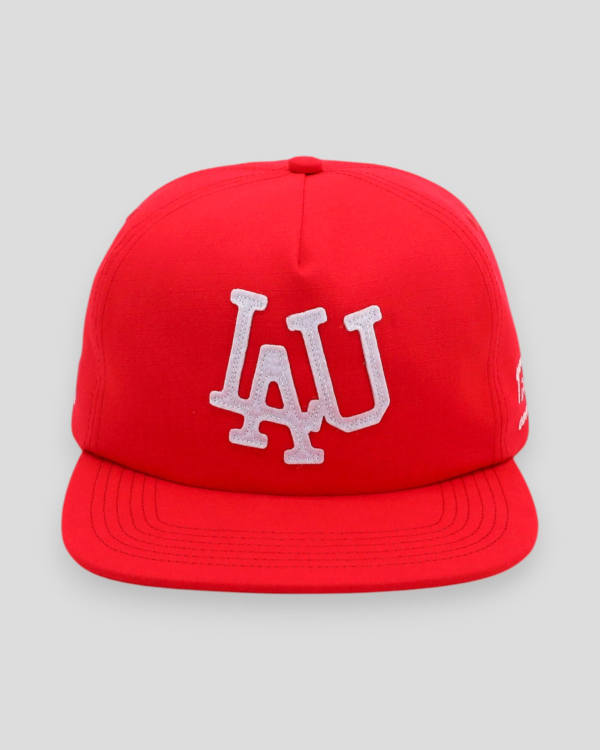 Baseball Cap - Red Needlepunch