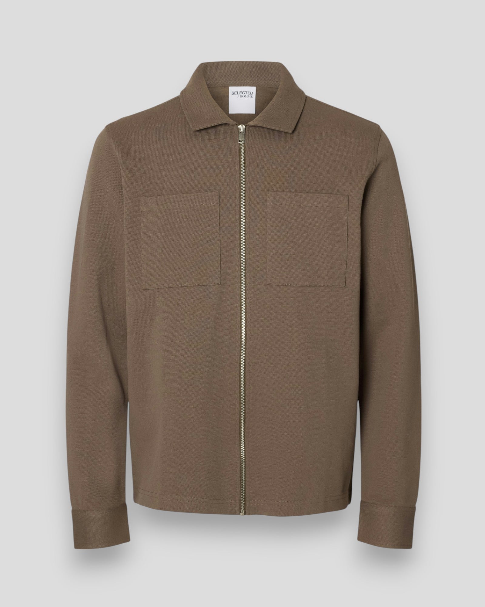 Jackie Sweat Zip Jacket - Morel