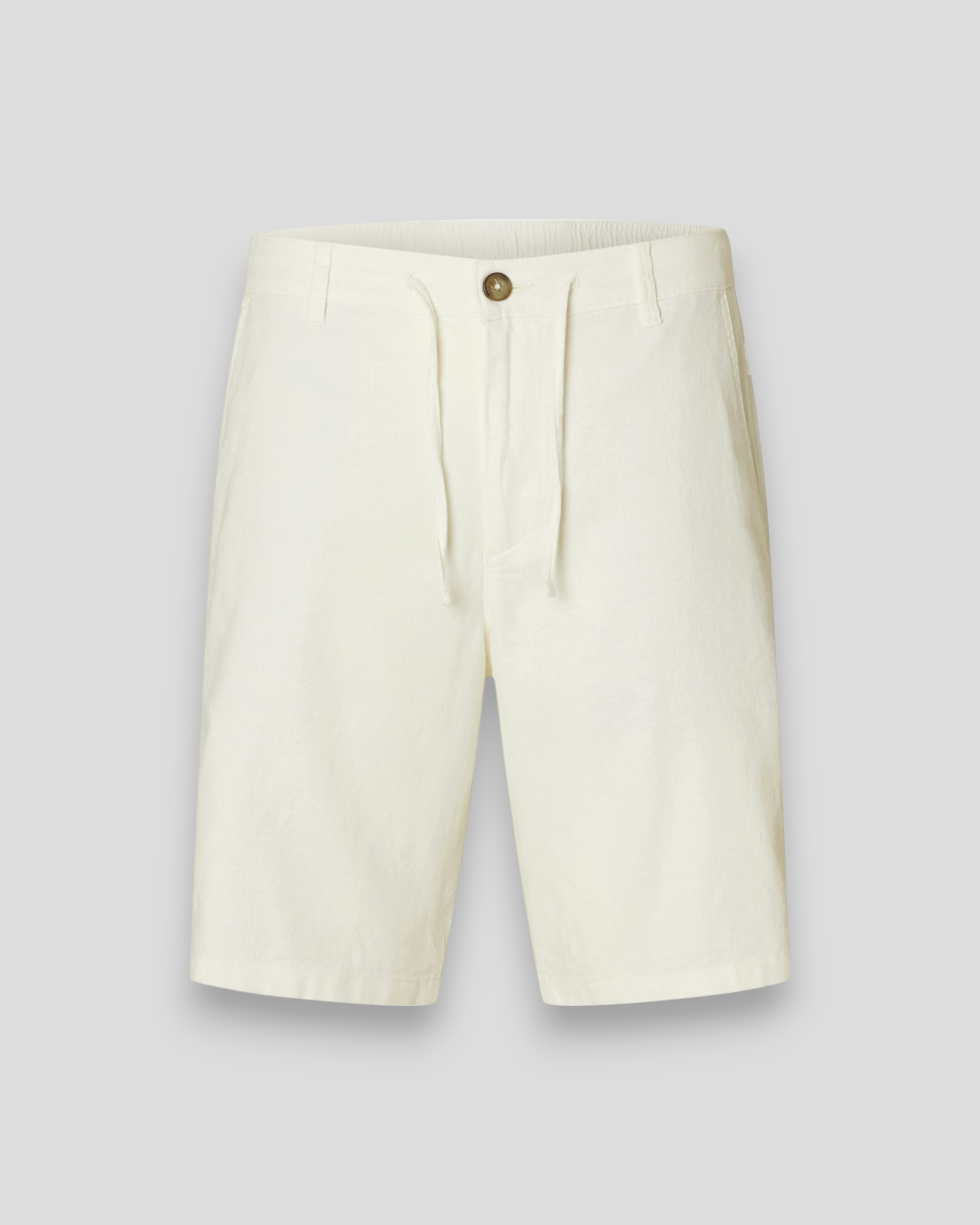Regular Brody Linen Shorts - Cloud Dancer