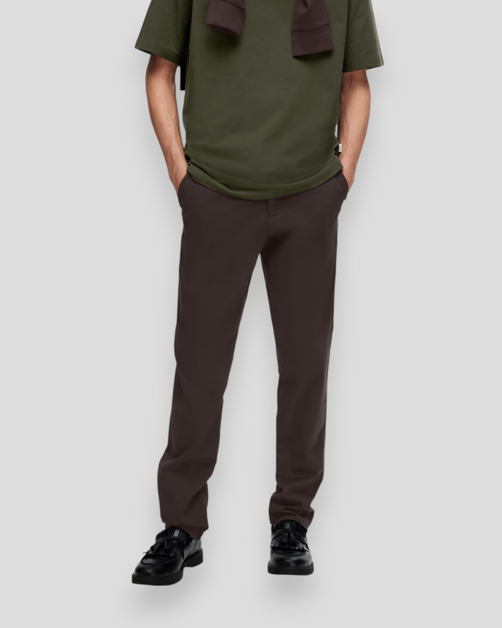 Slim New Miles Flex Pants - Chocolate Torte