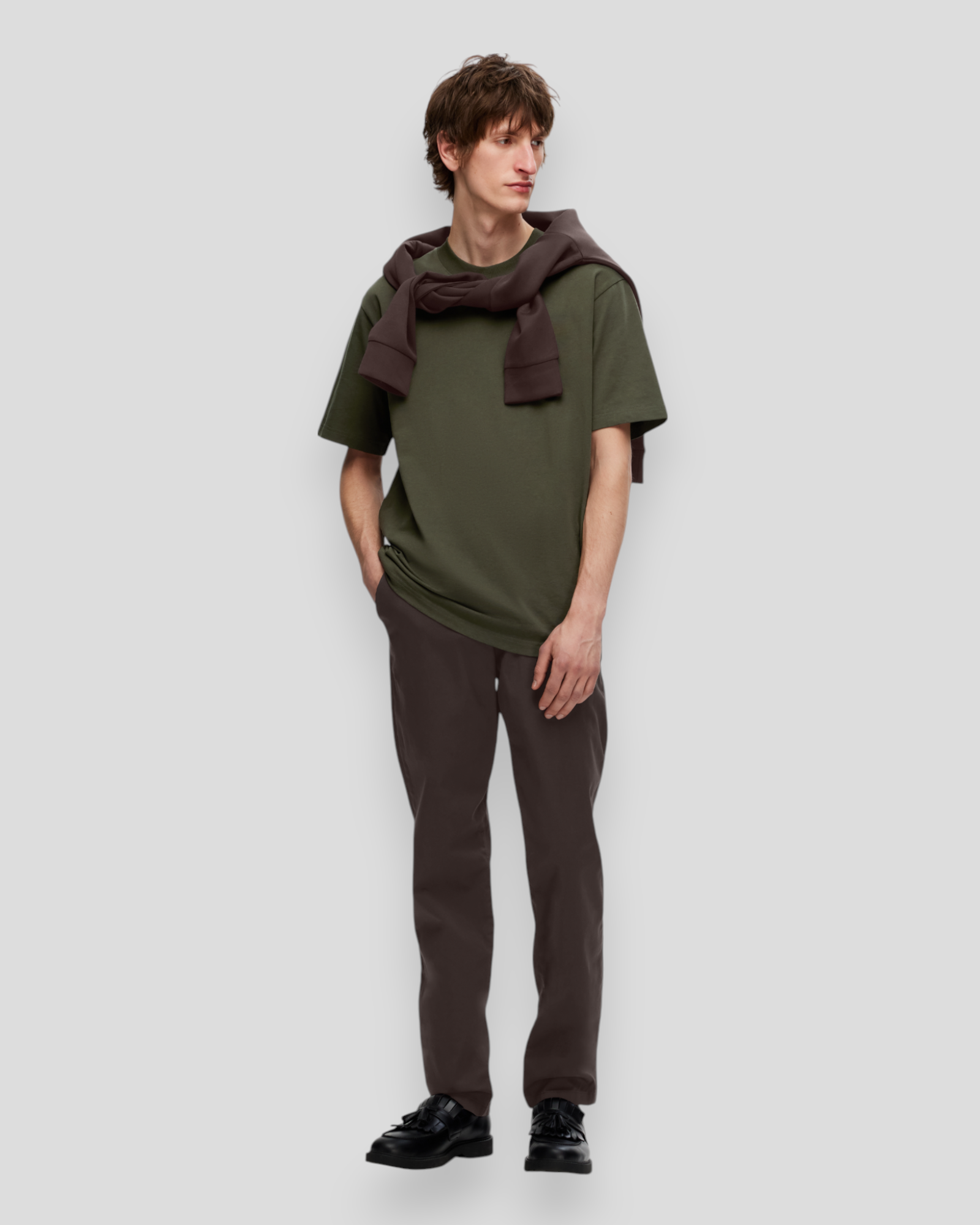 Slim New Miles Flex Pants - Chocolate Torte