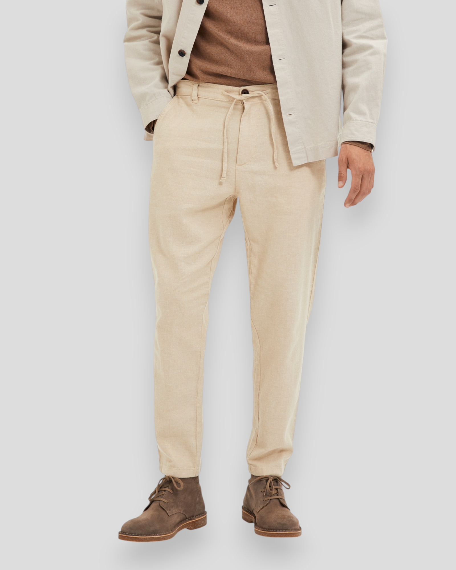 Slimtape Brody Linen Pants - Incense