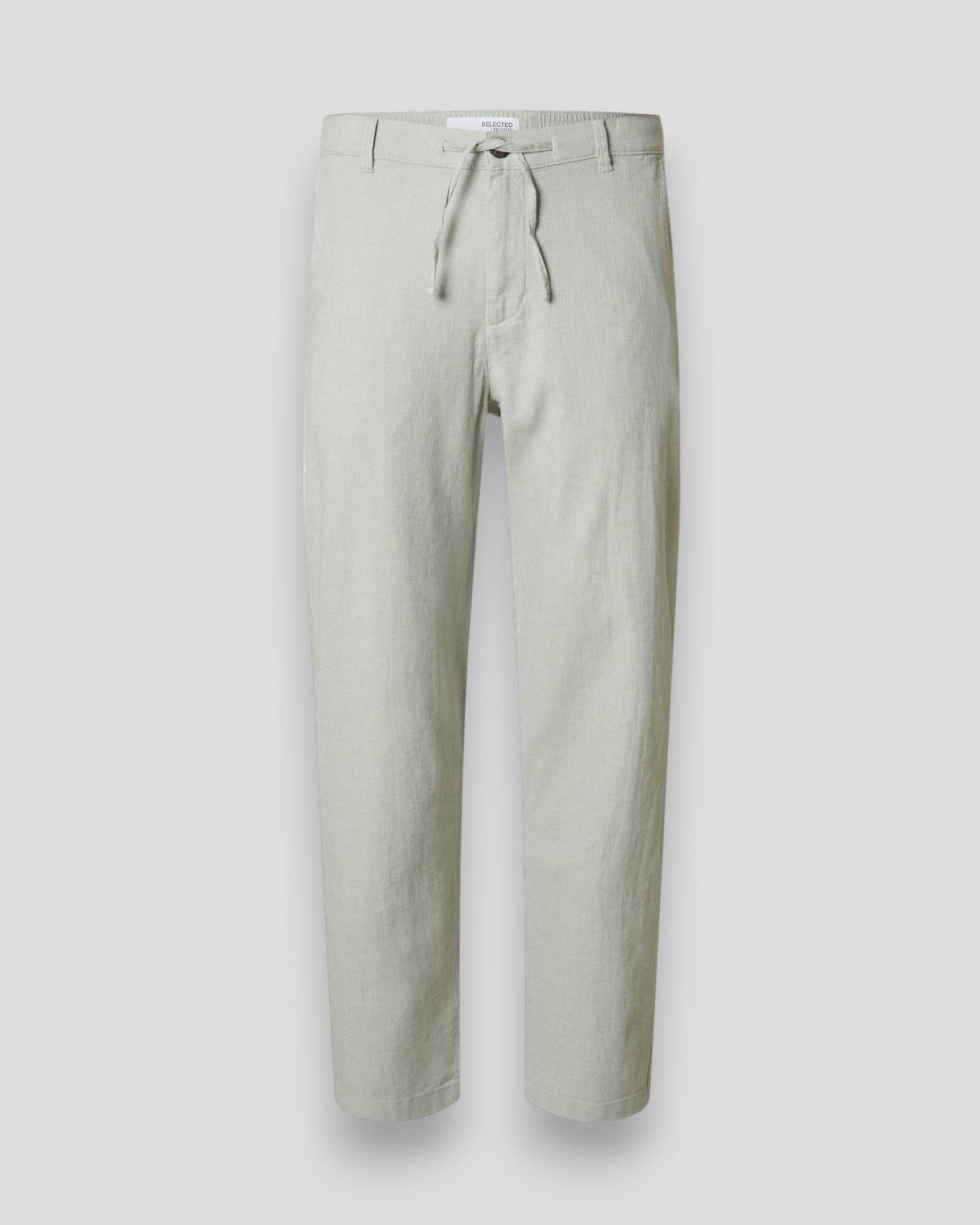 Slimtape Brody Linen Pants - Iceberg Green