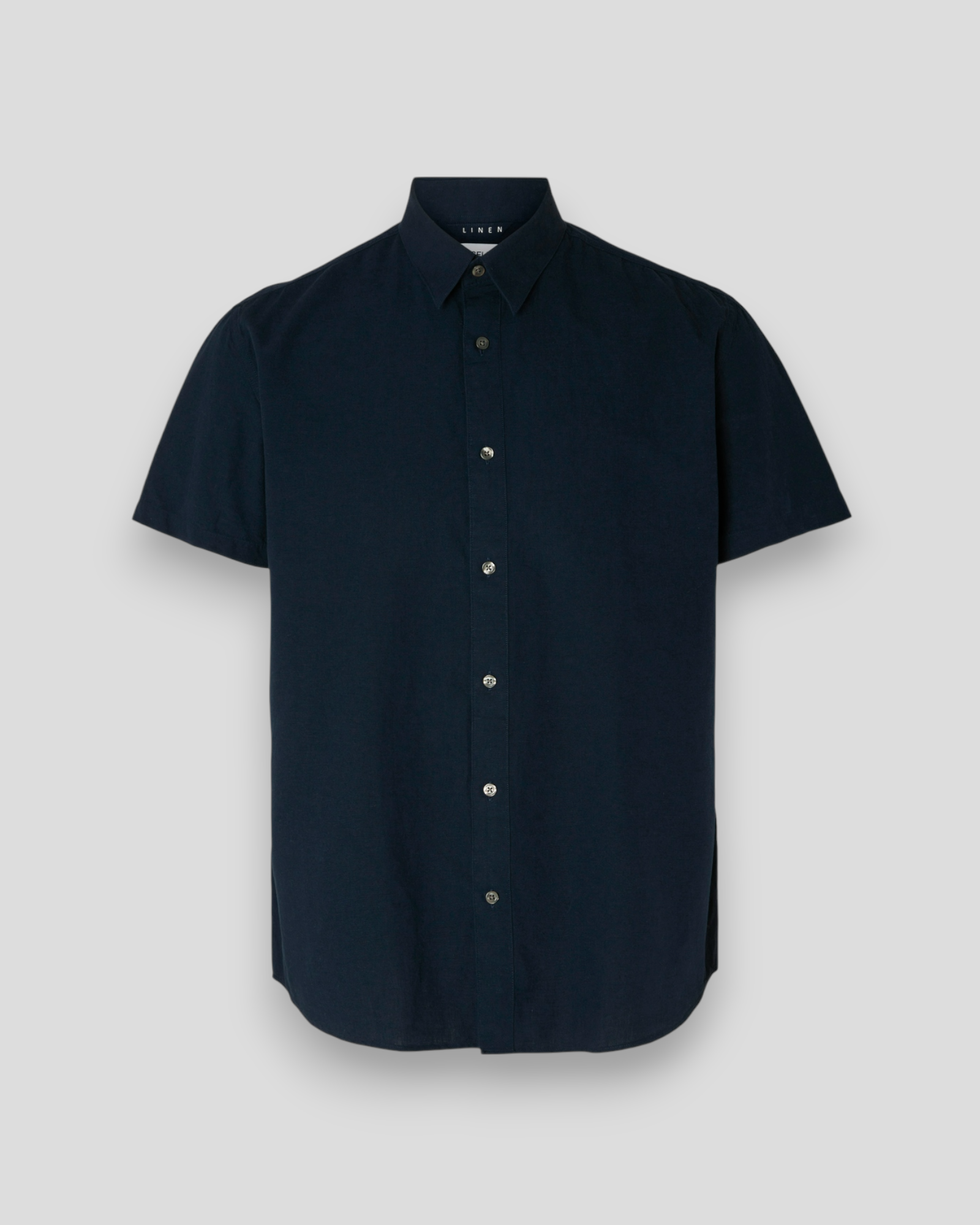 Regsun Linen Shirt SS Classic - Sky Captain