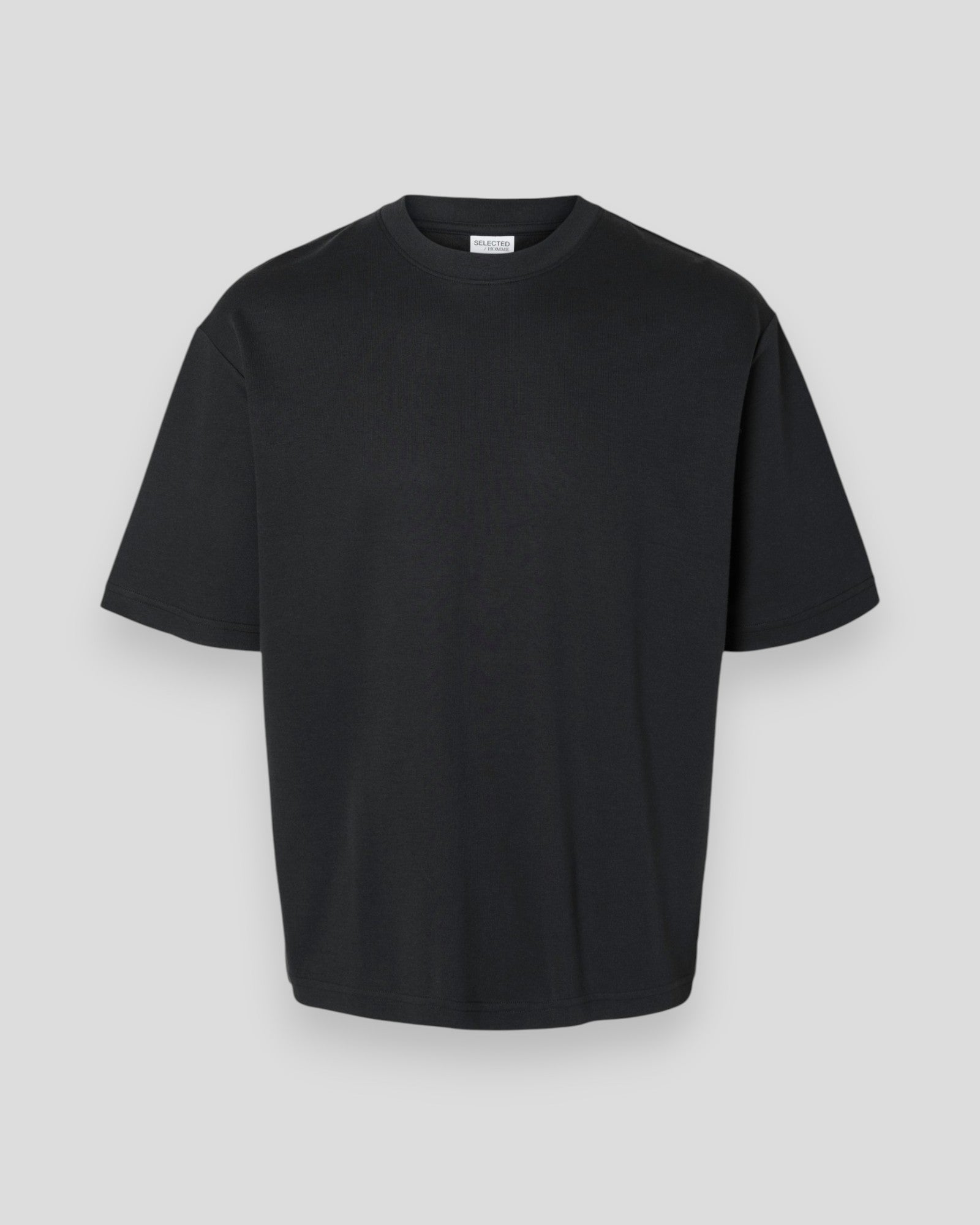 Loose Oscar SS O-Neck Tee - Black