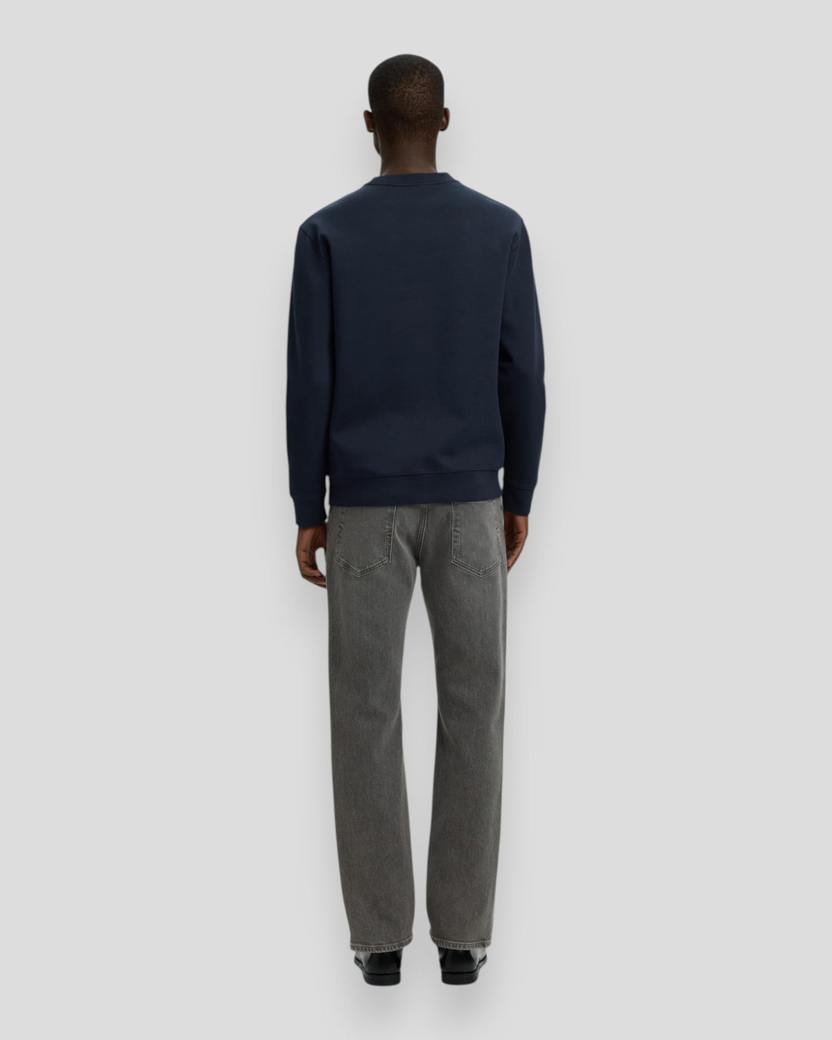 Tom Soft Crew Neck Sweat - Sky Captain