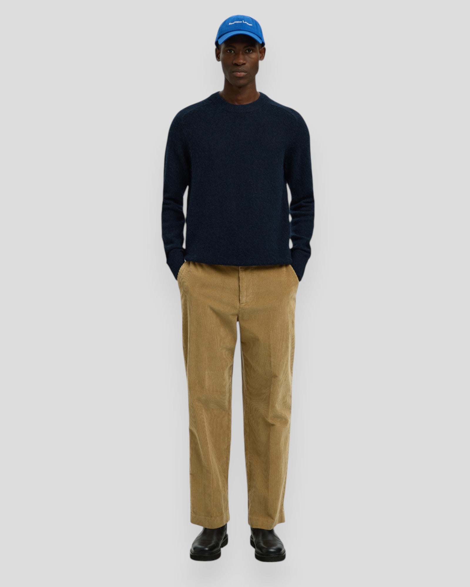 Rai LS Knit Crew Neck - Sky Captain