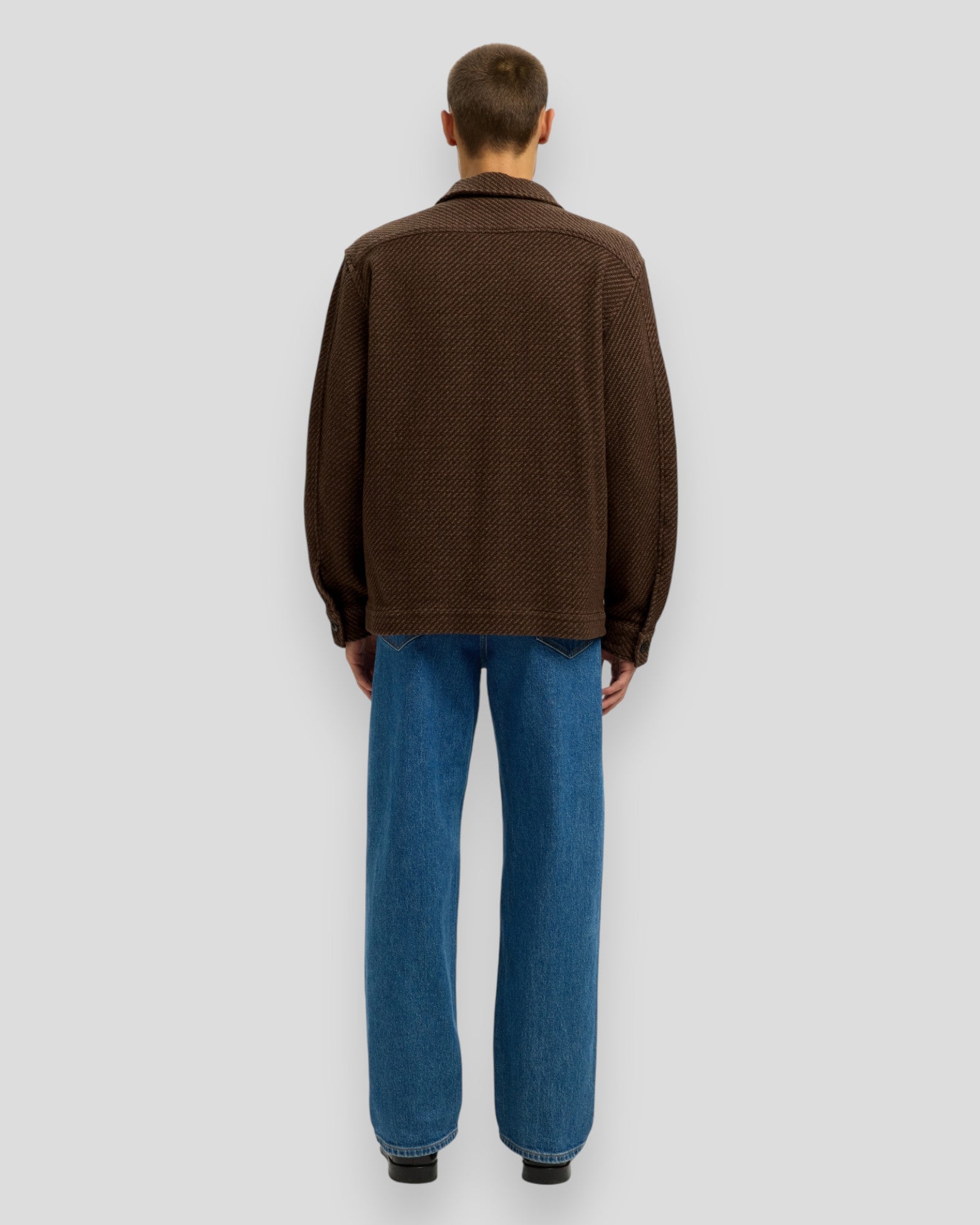 Regular Fred Structured Overshirt - Delicioso