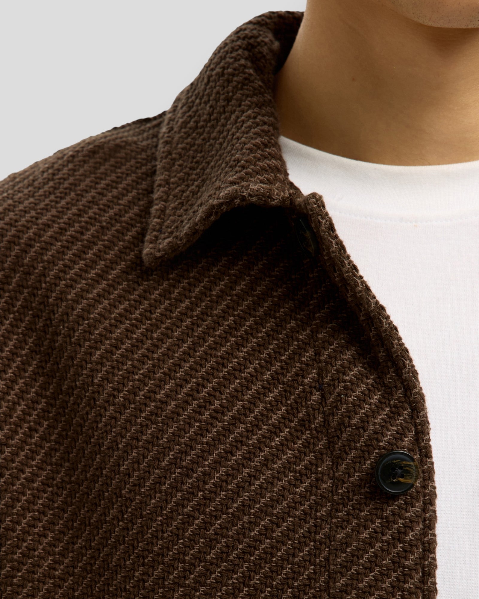 Regular Fred Structured Overshirt - Delicioso