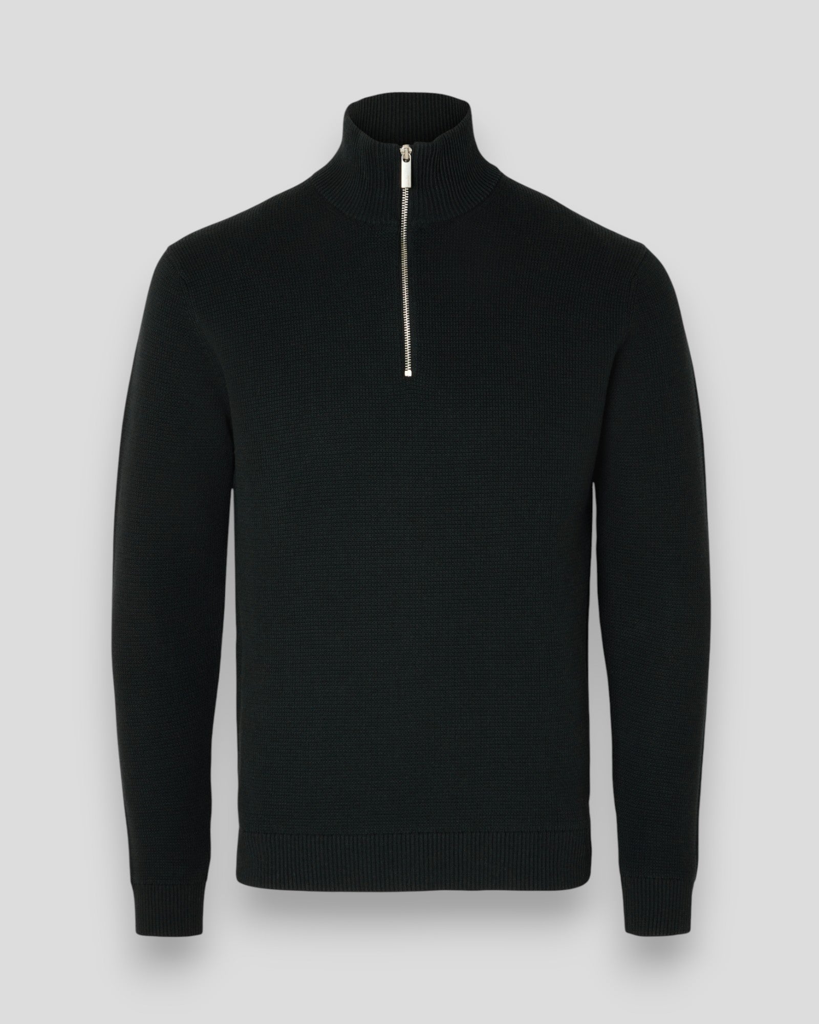 Dane Kint Structure Half Zip - Black