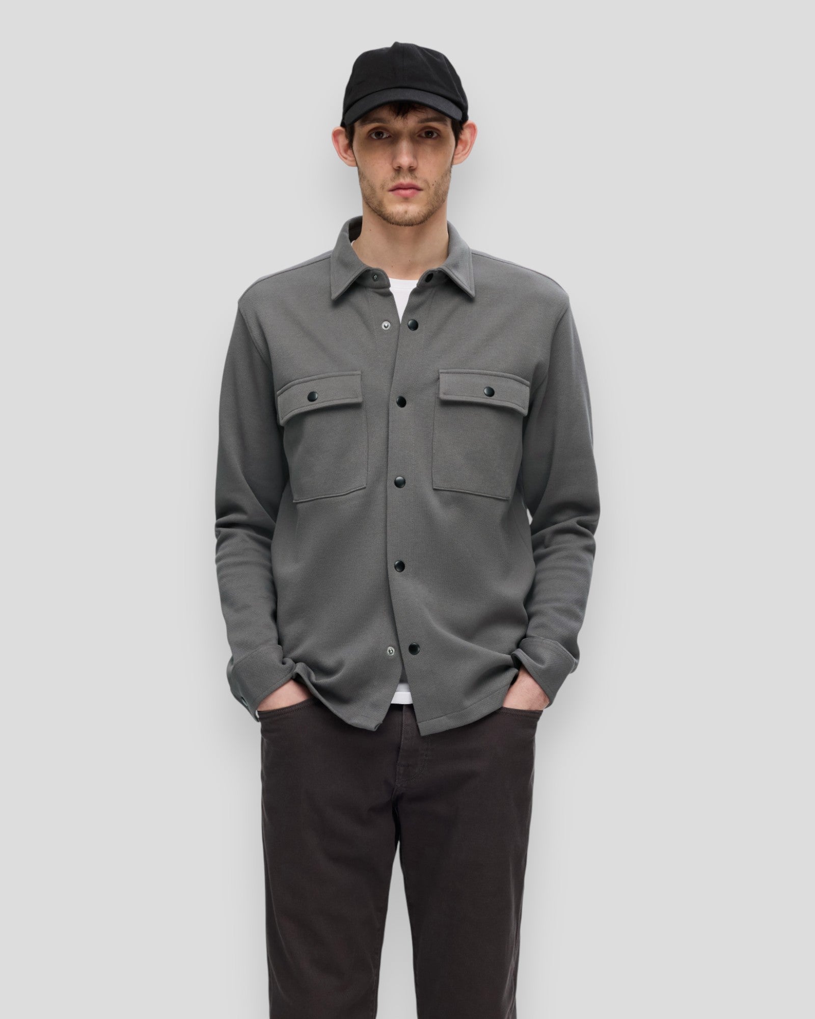 Jackie Sweat Jacket - Granite Grey