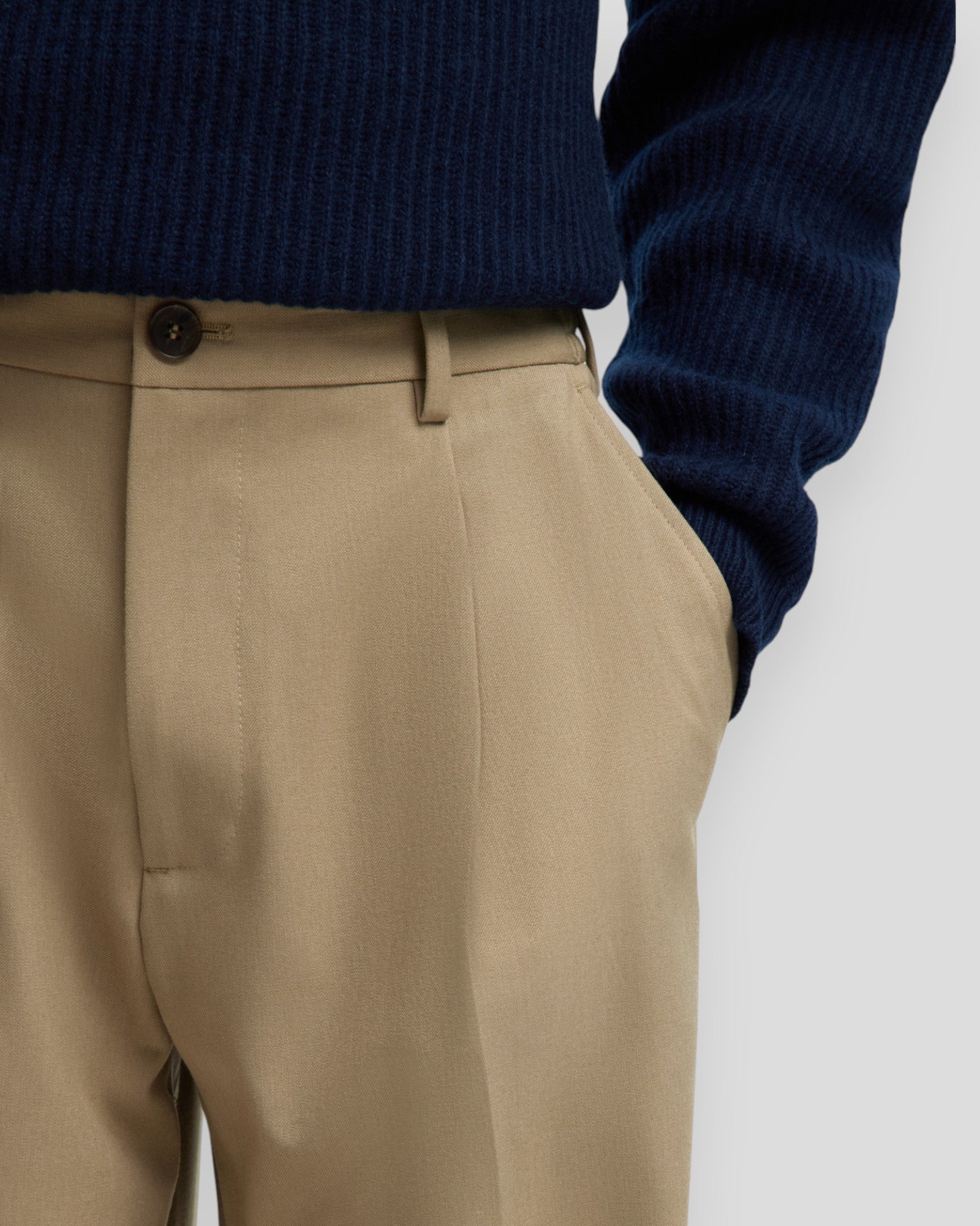 Loose Finn Flex Pants - Greige