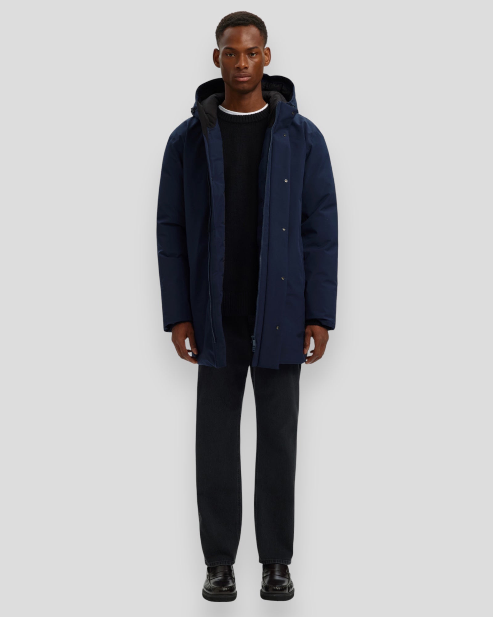 Franklin Urban Tech Parka Jacket - Sky Captain