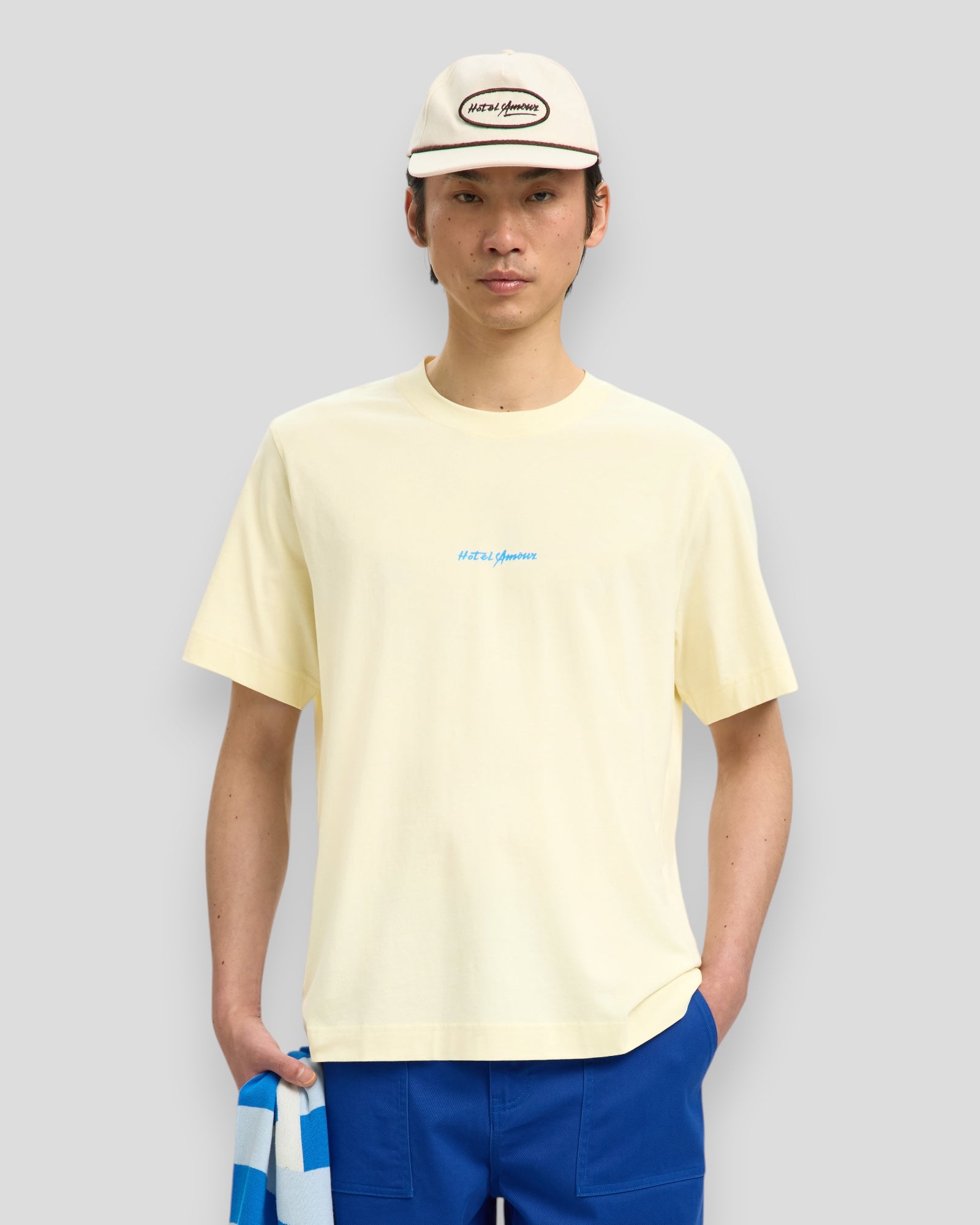 Elias SS O-Neck Tee Hotel Amour - Afterglow