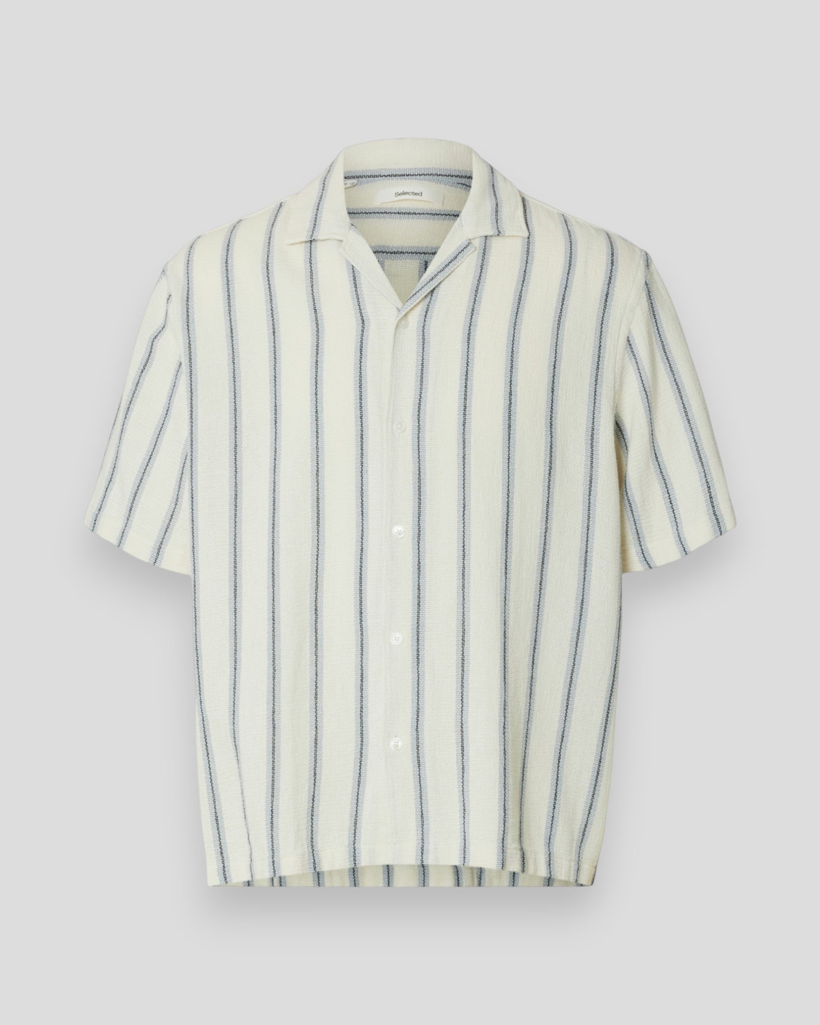 Relax Cal SS Shirt Resort - Egret/Skyway