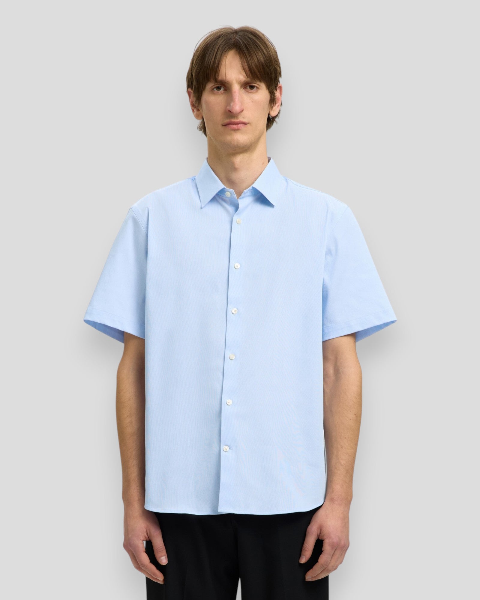Claus-Perfomance Regular SS Shirt - Light Blue