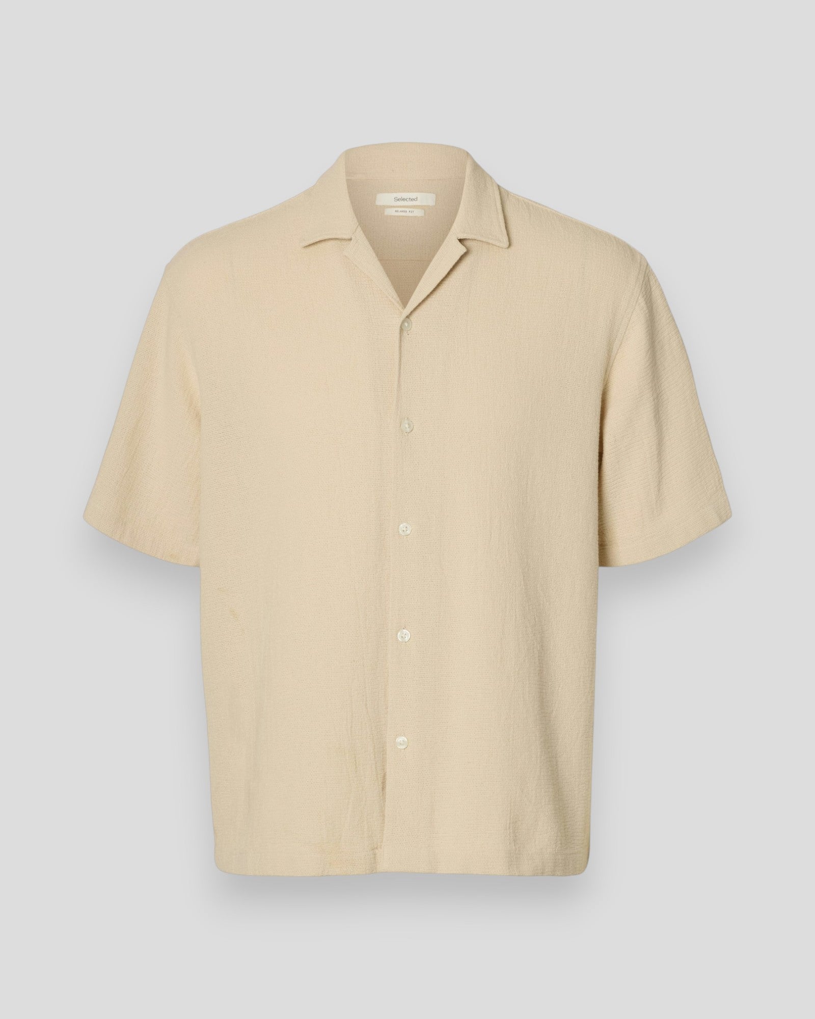 Relax Cal SS Shirt Resort - Oatmeal