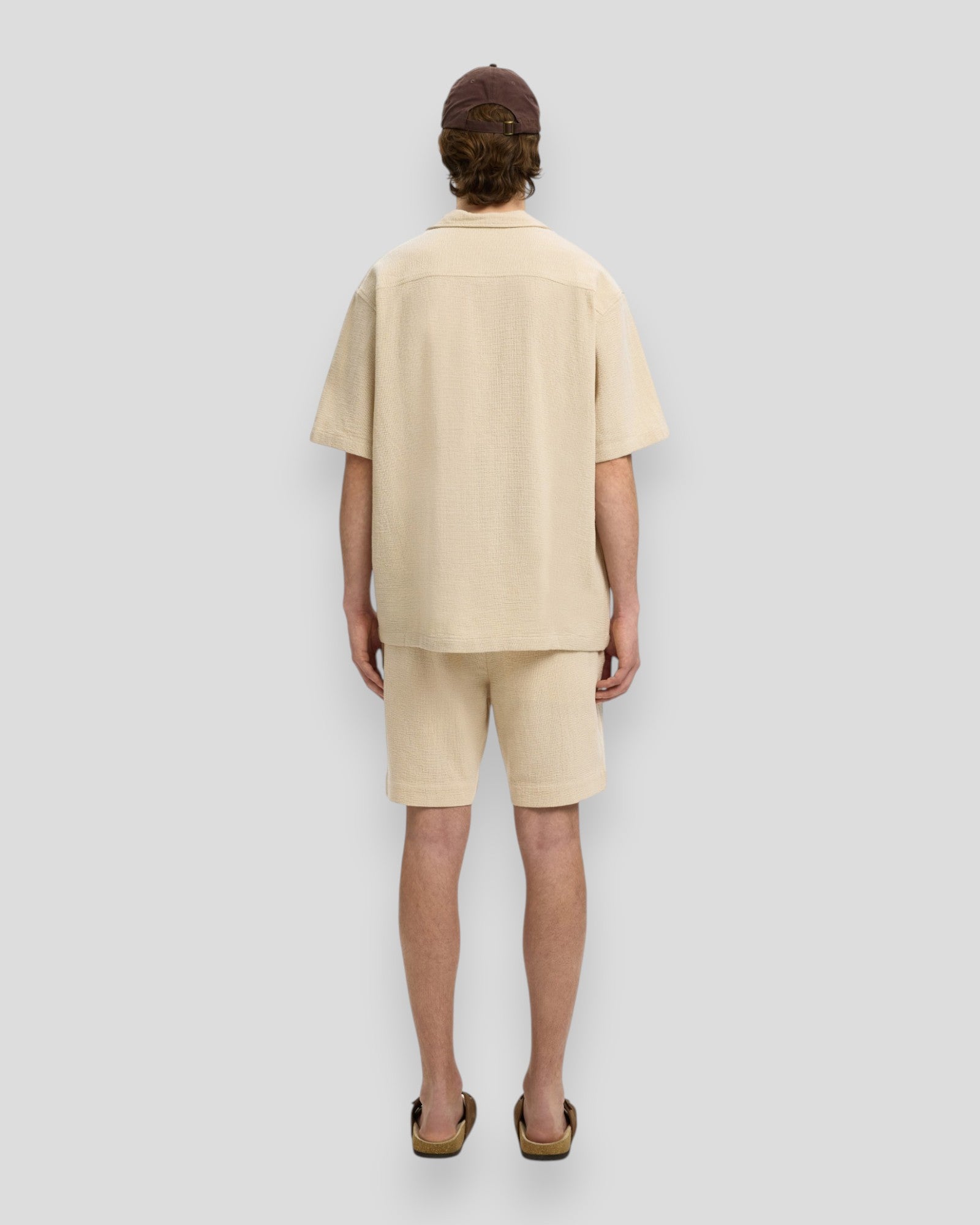 Relax Cal SS Shirt Resort - Oatmeal