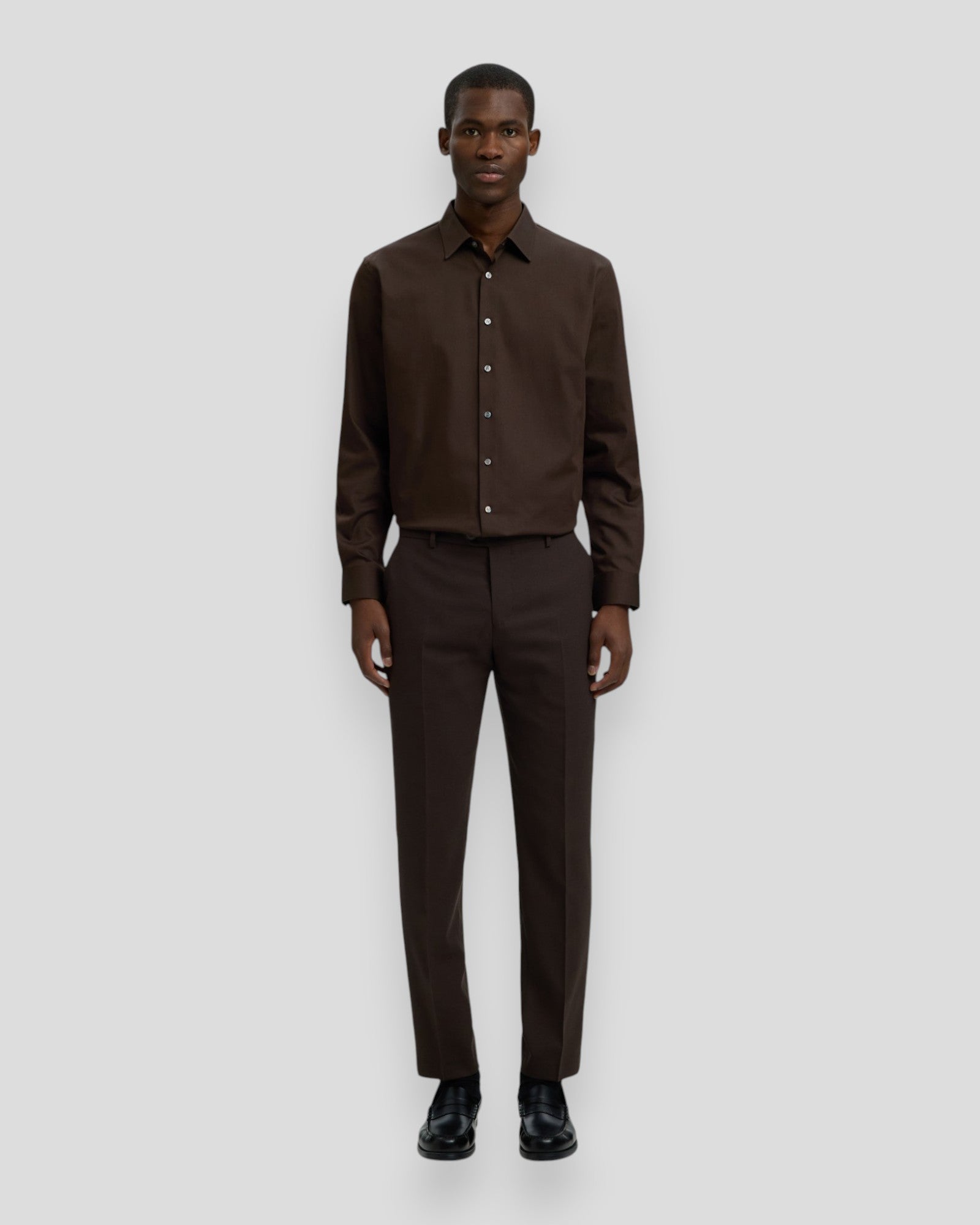 Filip-Performance Slim Shirt LS - Delicioso