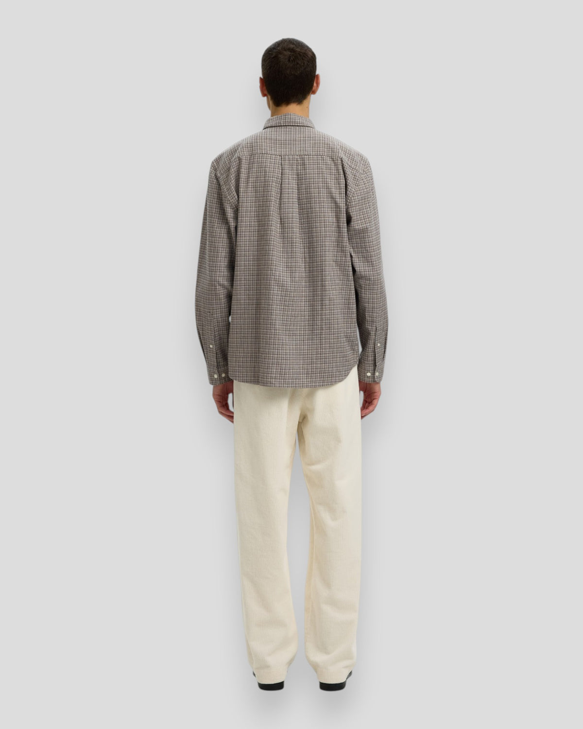 Cole-Jay Regular Melange LS Shirt - Paloma Checks Multi