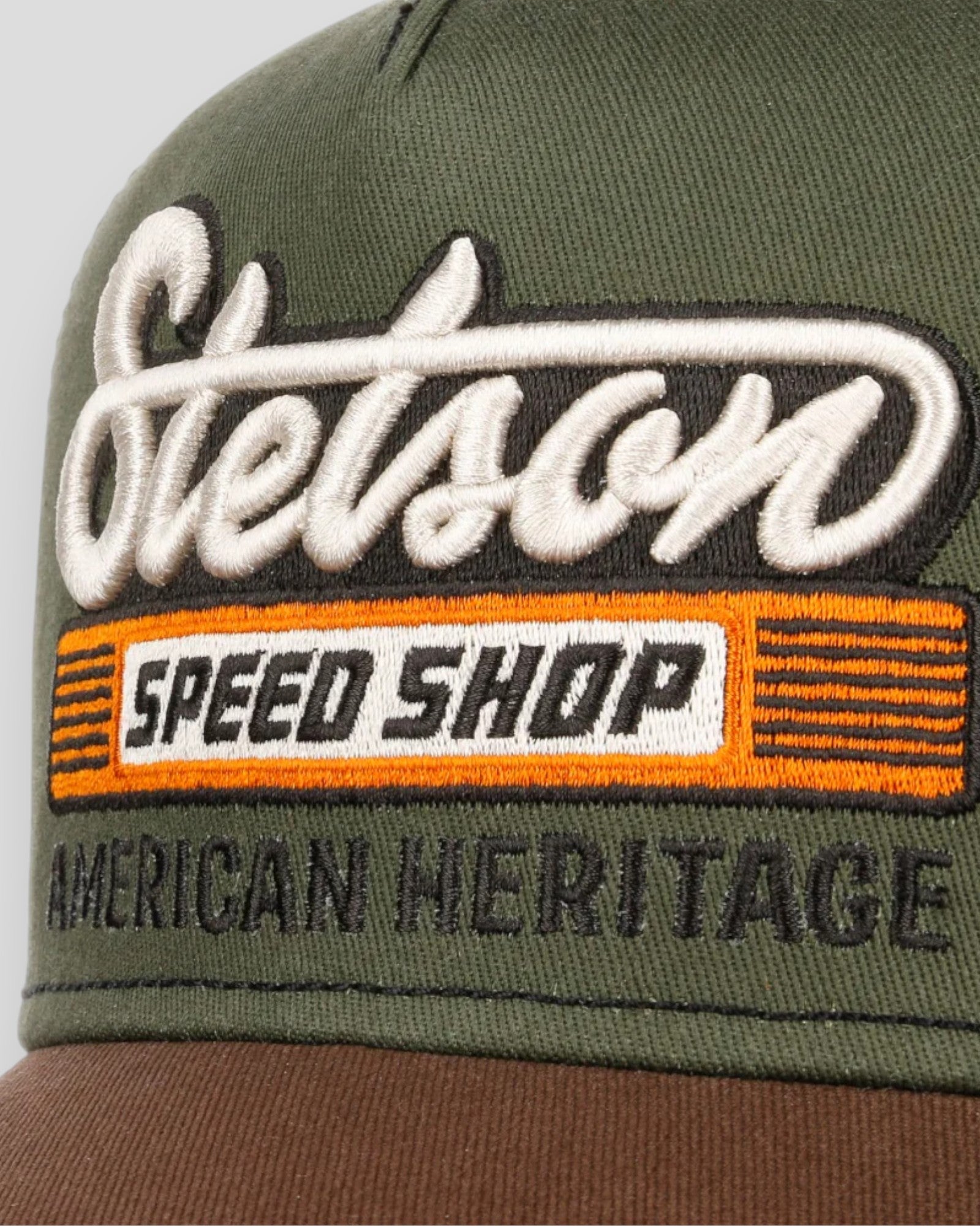 Trucker Cap Speed Shop - Chestnut/Olive