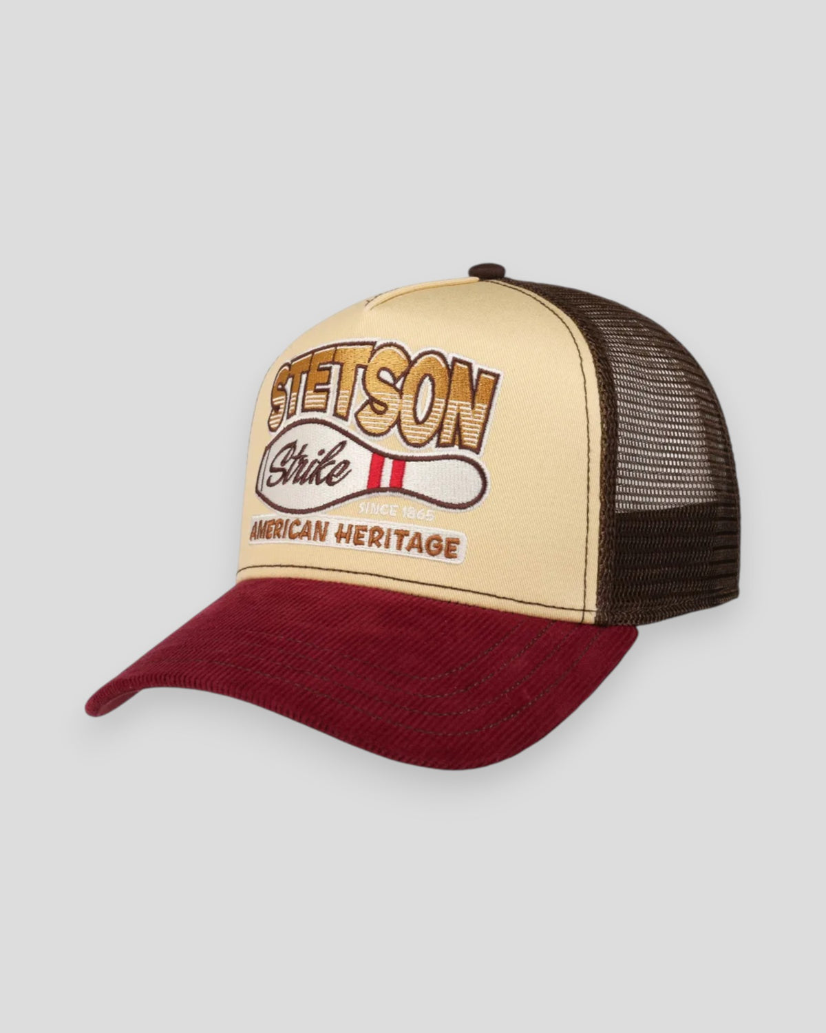 Trucker Cap Strike - Beige/Red