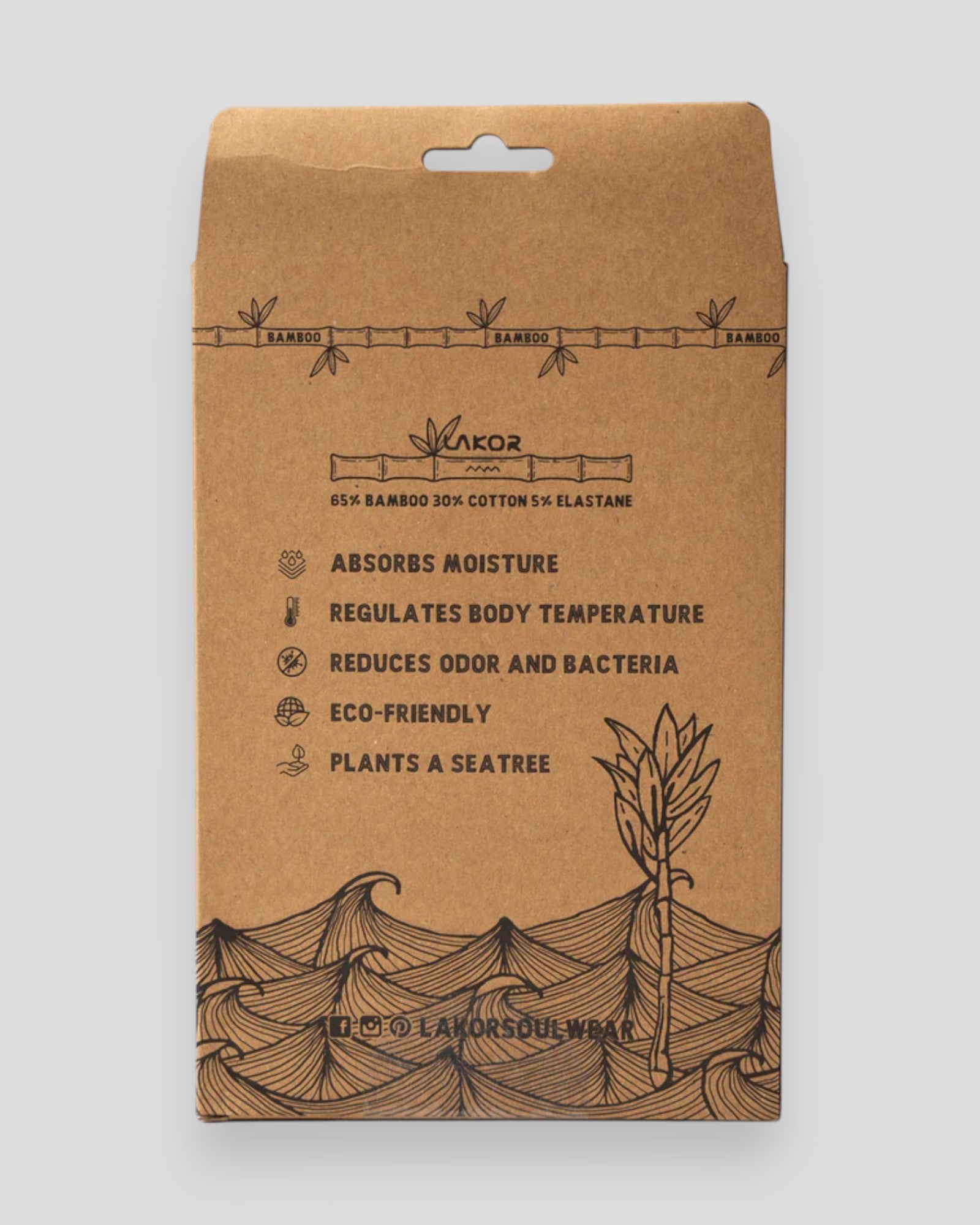 Bamboo Boxers 2-Pak - Black