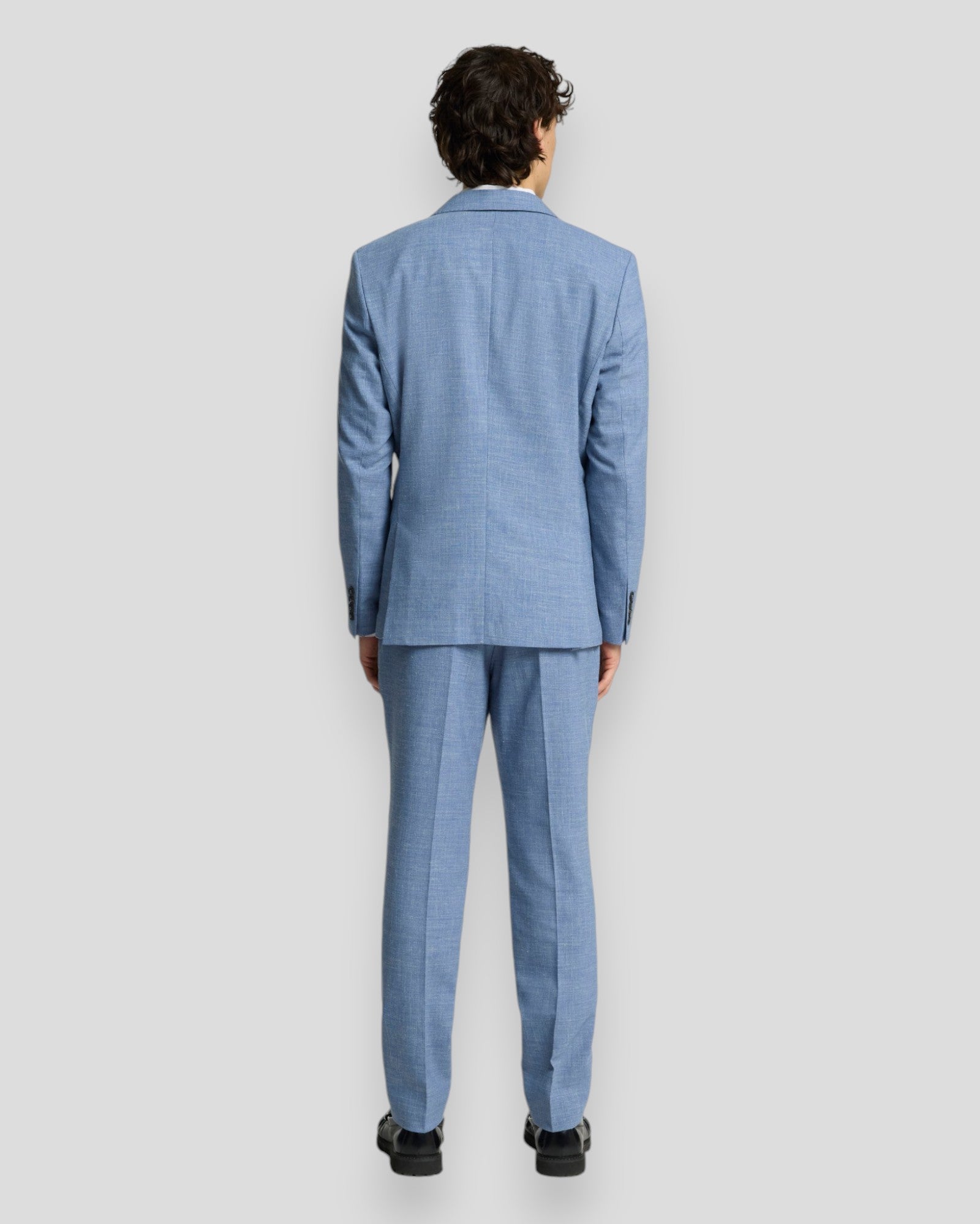 SELECTED Slim Oasis Linen Blazer - Stonewash, en elegant blazer i let hør