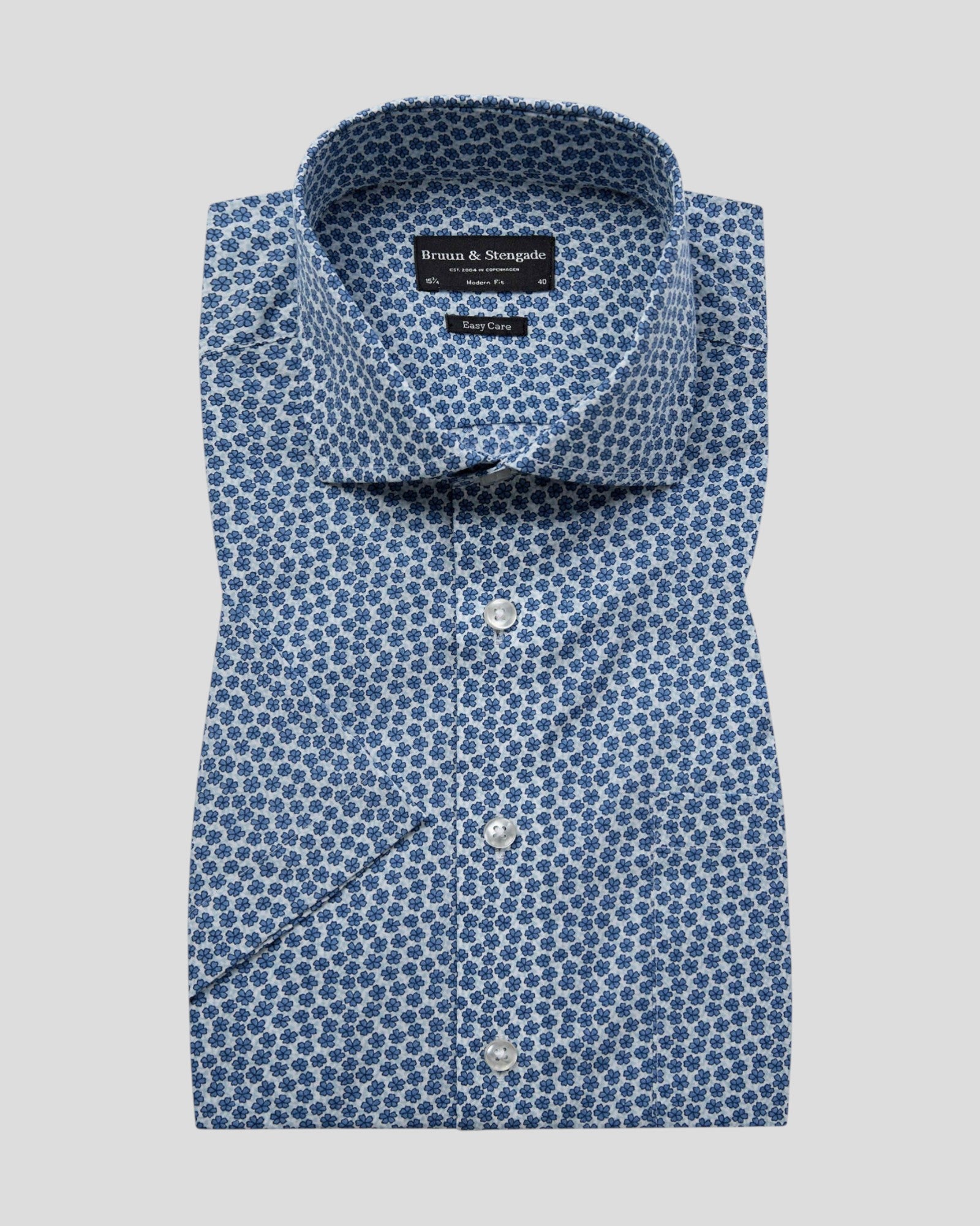 Ludovic Modern Fit Shirt - Blue