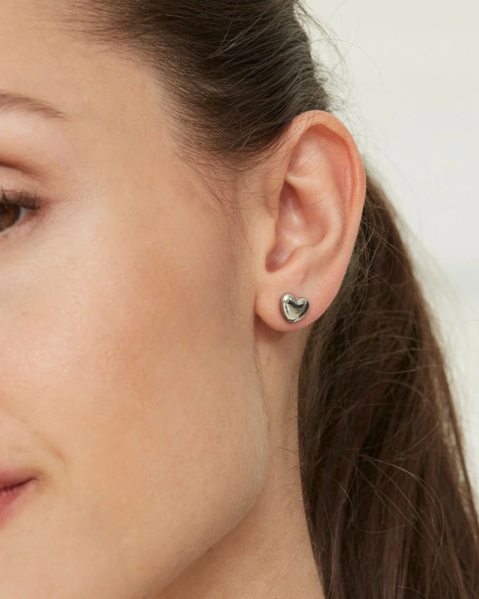 Barley Studs - Silver