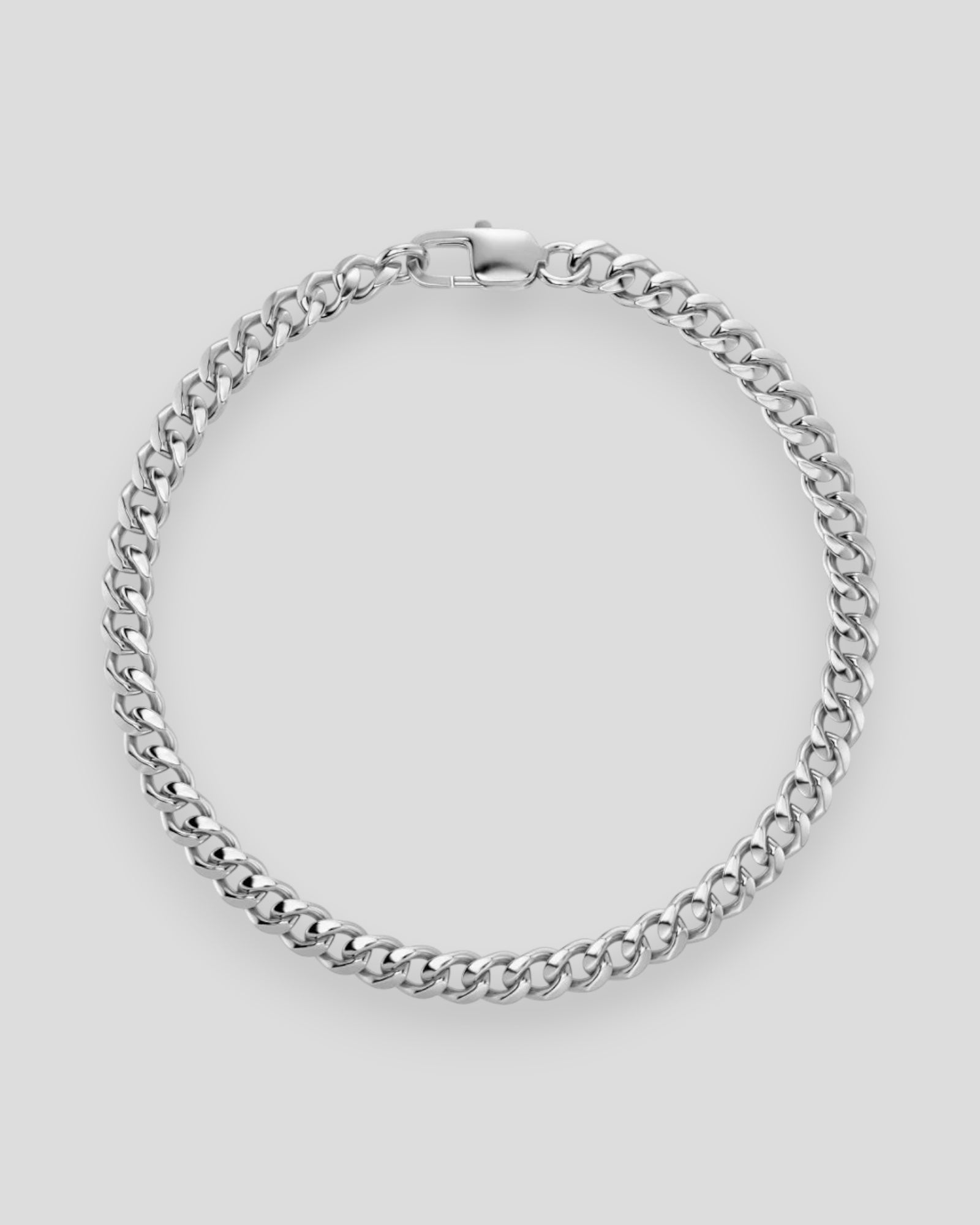Steel men's Riley bracelet by Edblad featuring a sleek, minimalist design with a smooth, polished finish.