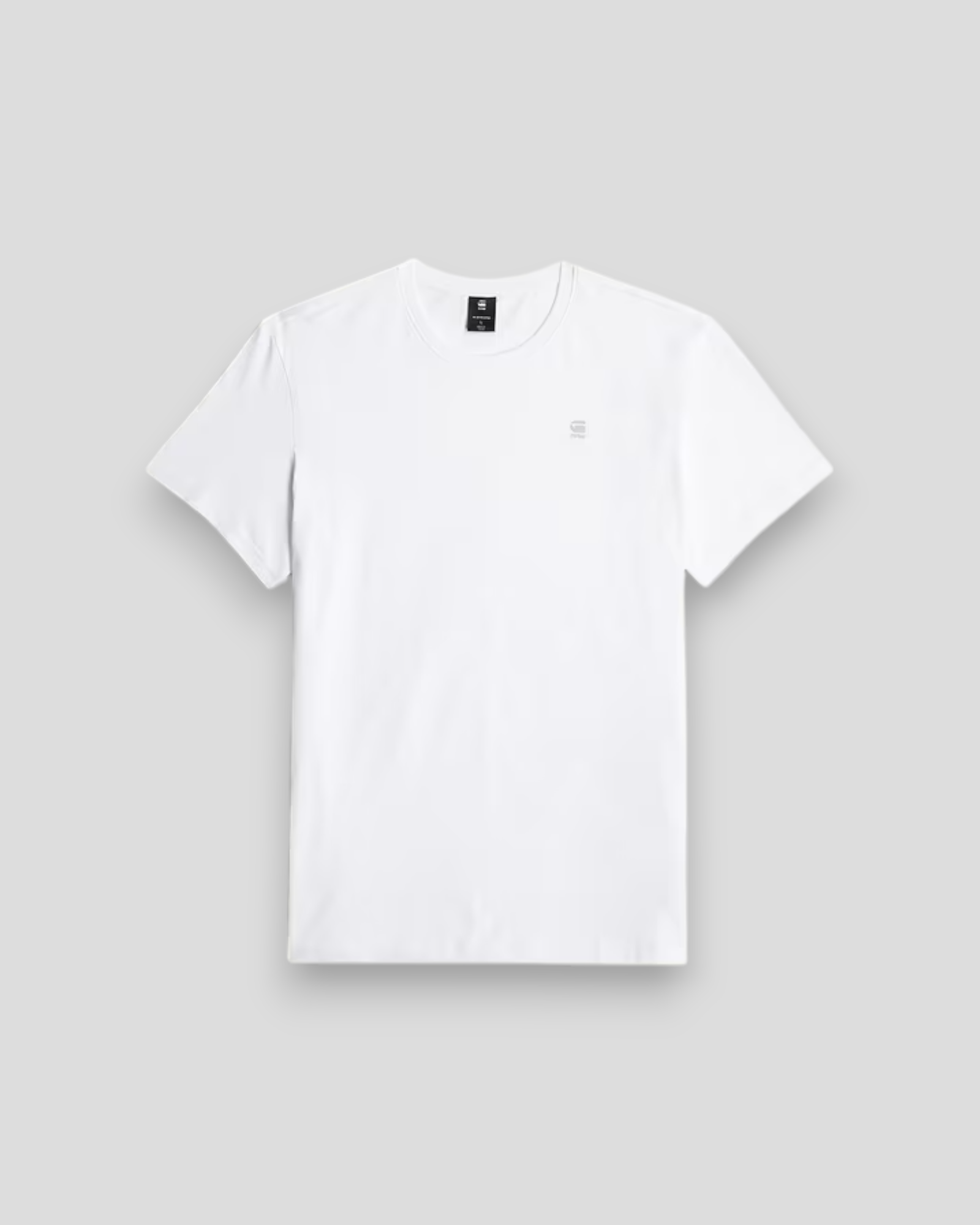 Base-S Tee S/S - White